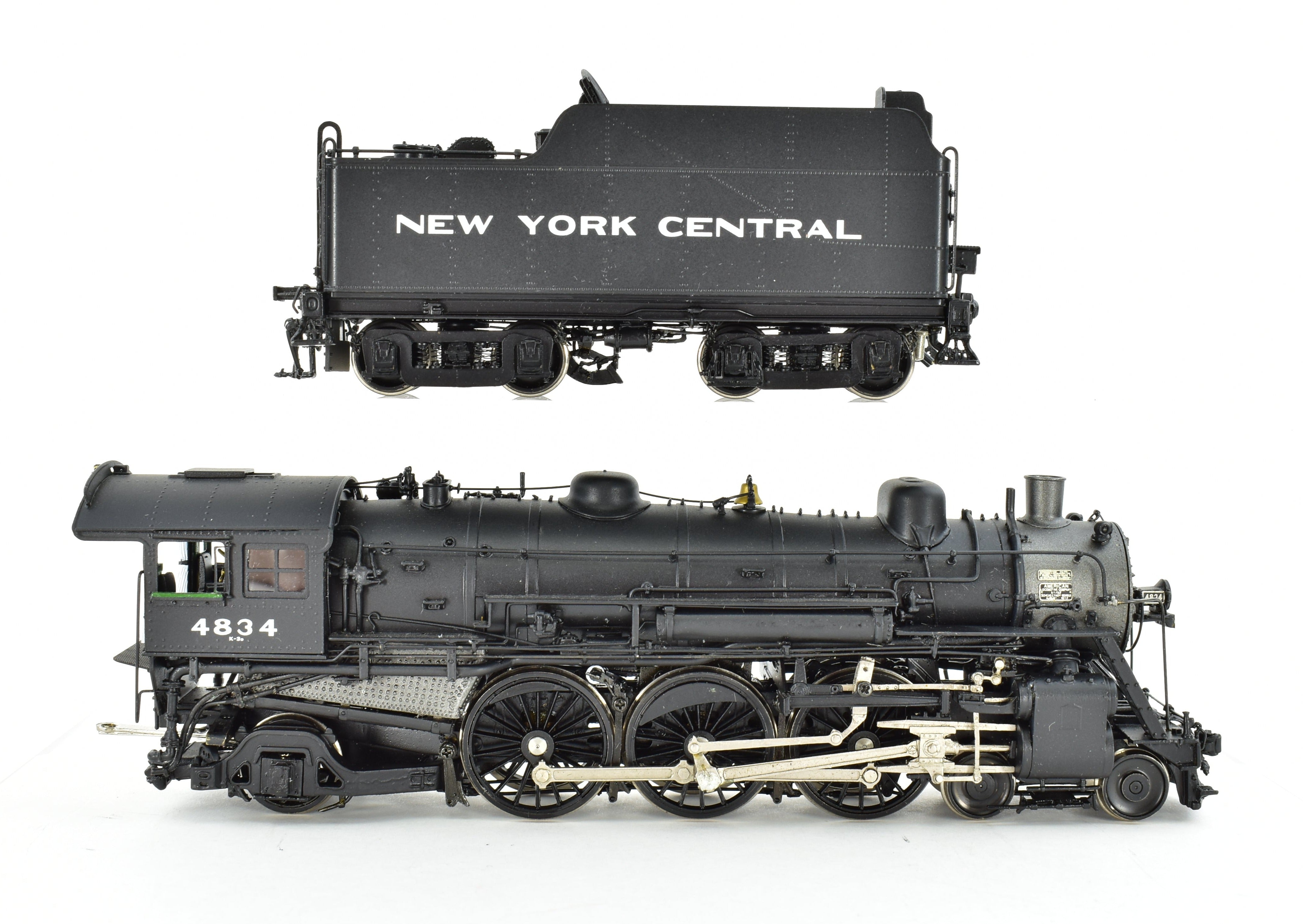 HO Brass Key Imports NYC - 1940s New York Central K - 3d 4 - 6 - 2 Pacific Factory - Painted No. 4835