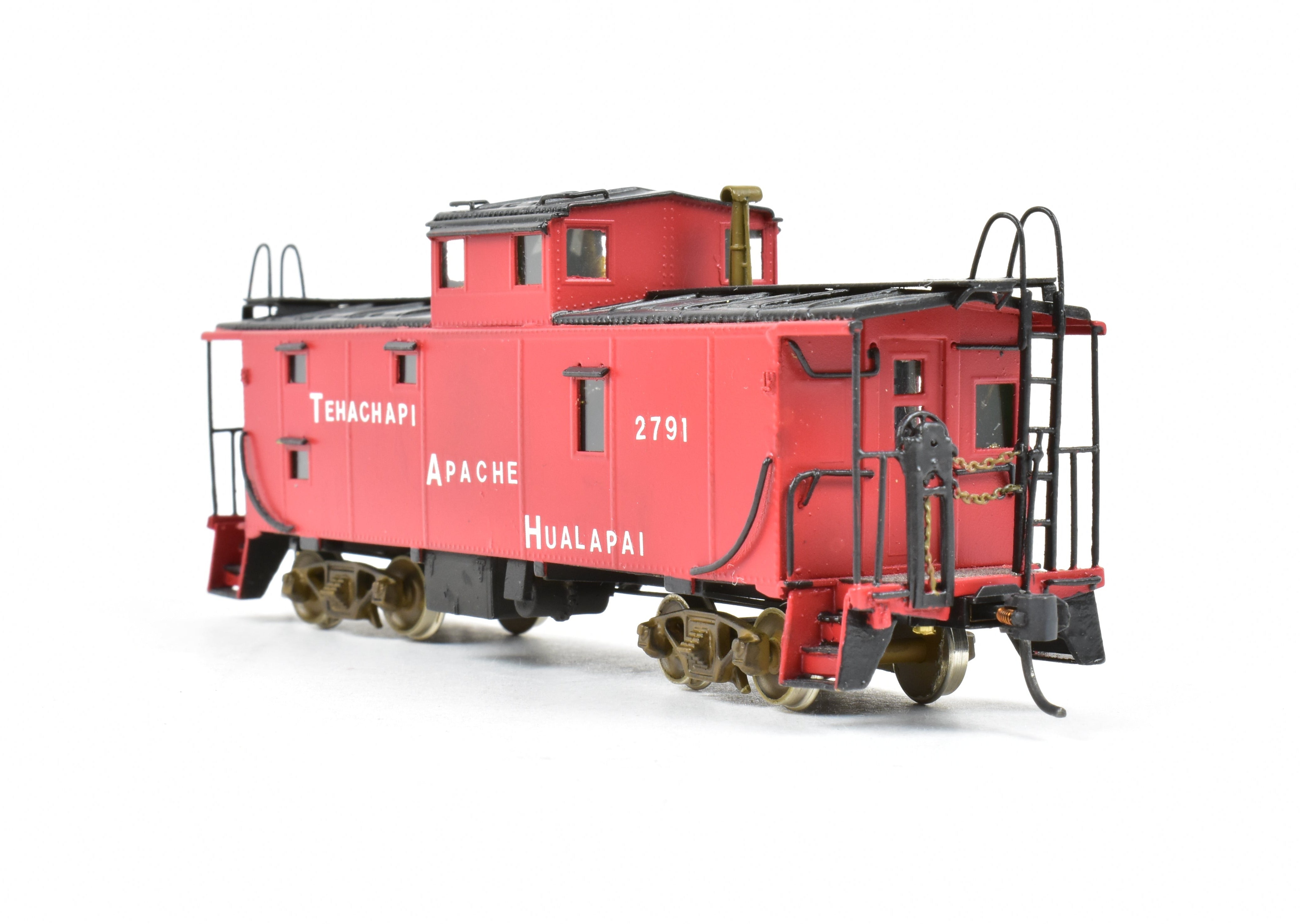 HO Brass OMI Norfolk & Western Private Road Steel Caboose Model by Overland Models