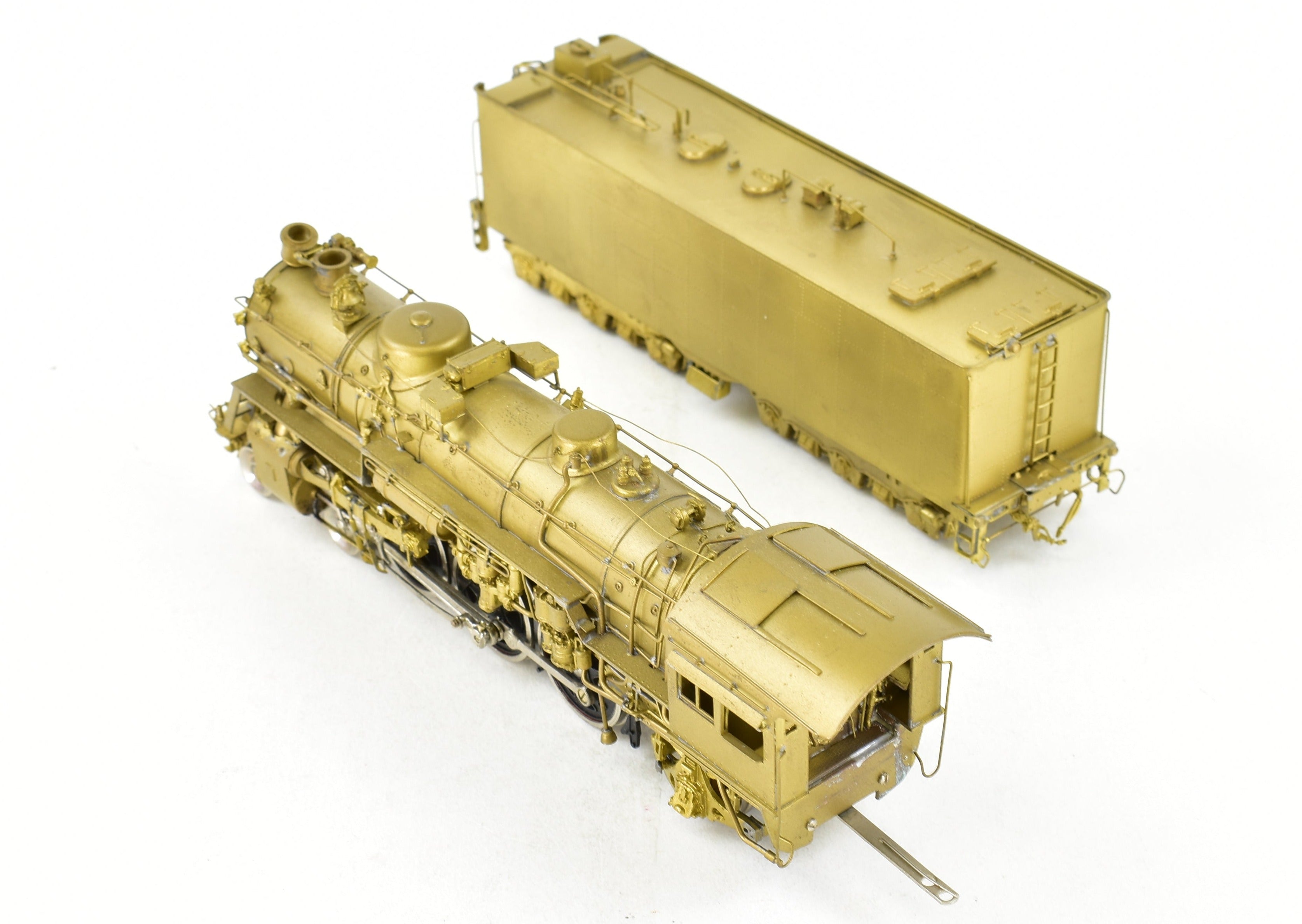 HO Scale Brass ATSF - Santa Fe 3400 4-6-2 Pacific Locomotive by Key Imports