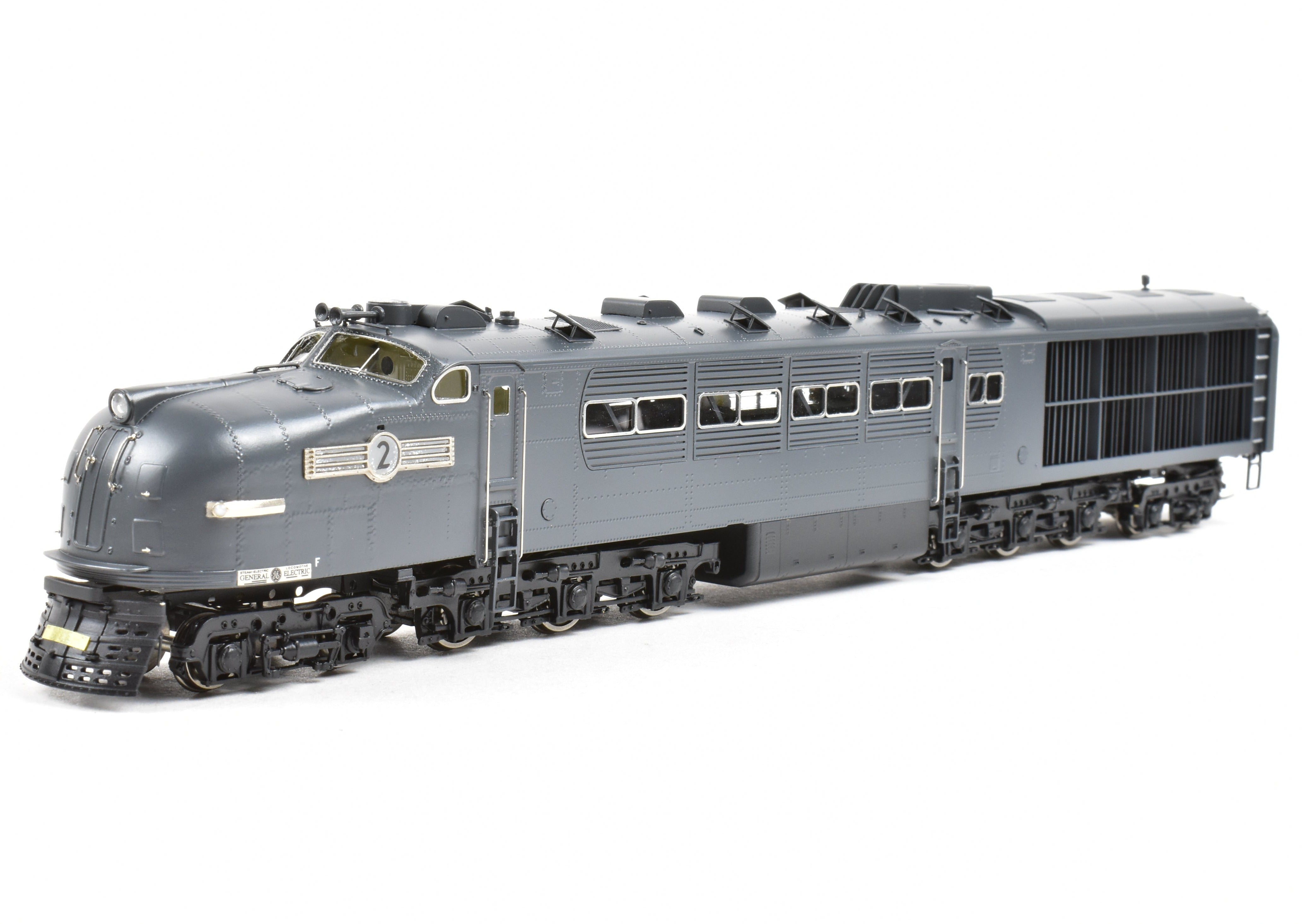 HO NEW DVP Brass Great Northern General Electric Steam Turbine Set No.1 & No.2 - Last One!