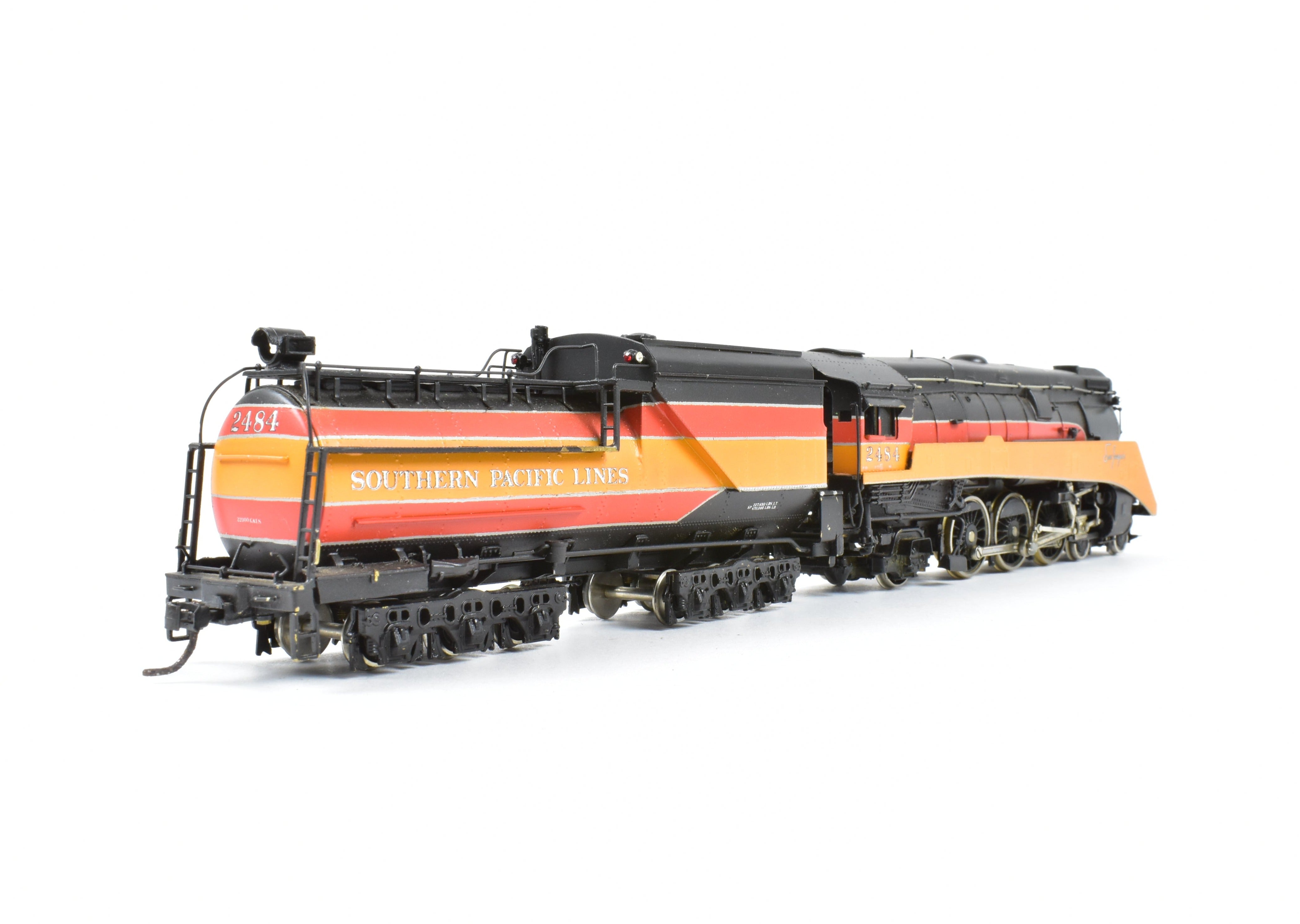 HO Scale Brass Balboa SP - Southern Pacific P10 4-6-2 Streamlined Custom Painted with Can Motor