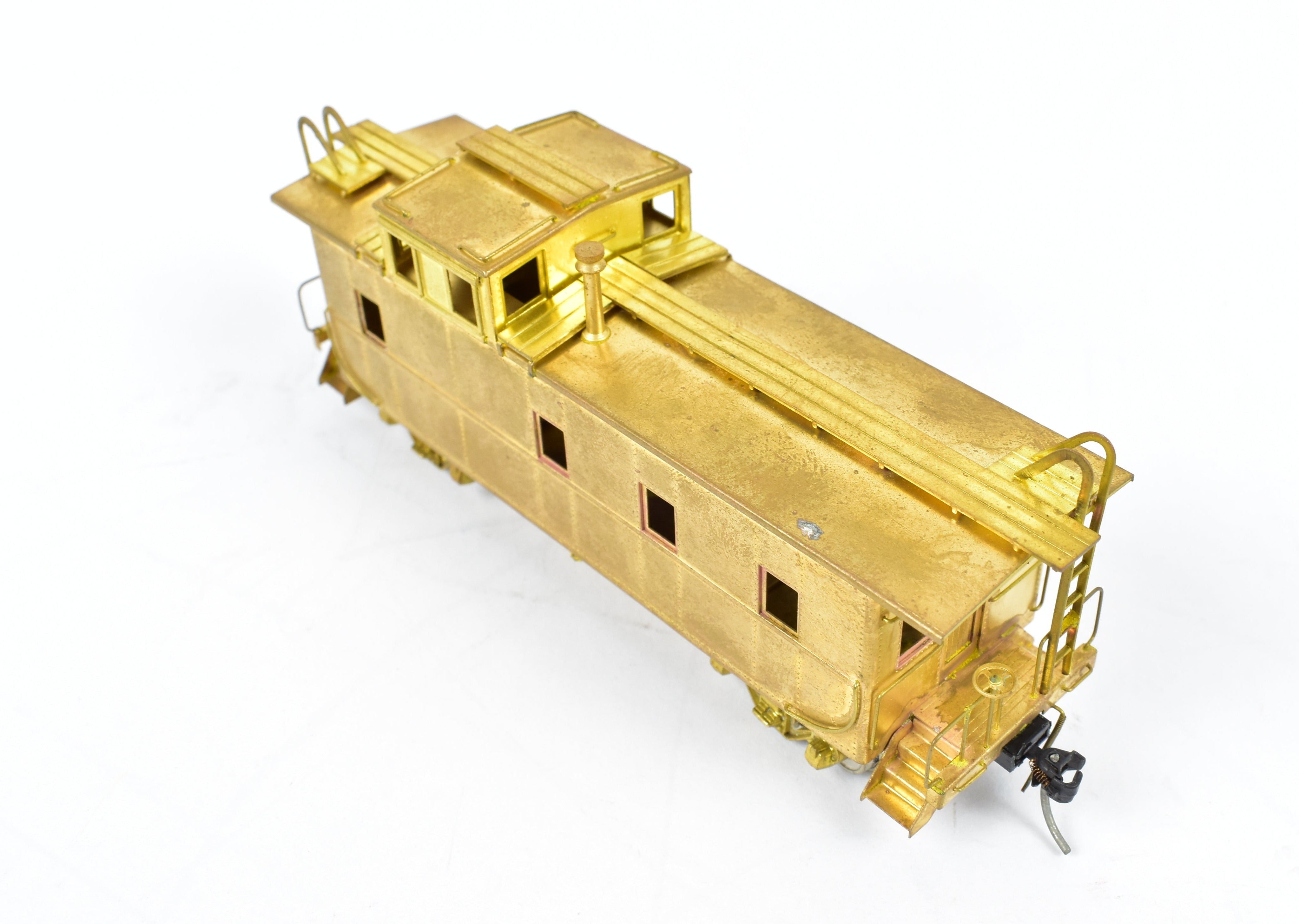 1967 HO Brass Balboa Southern Pacific C - 40 Steel Caboose Model