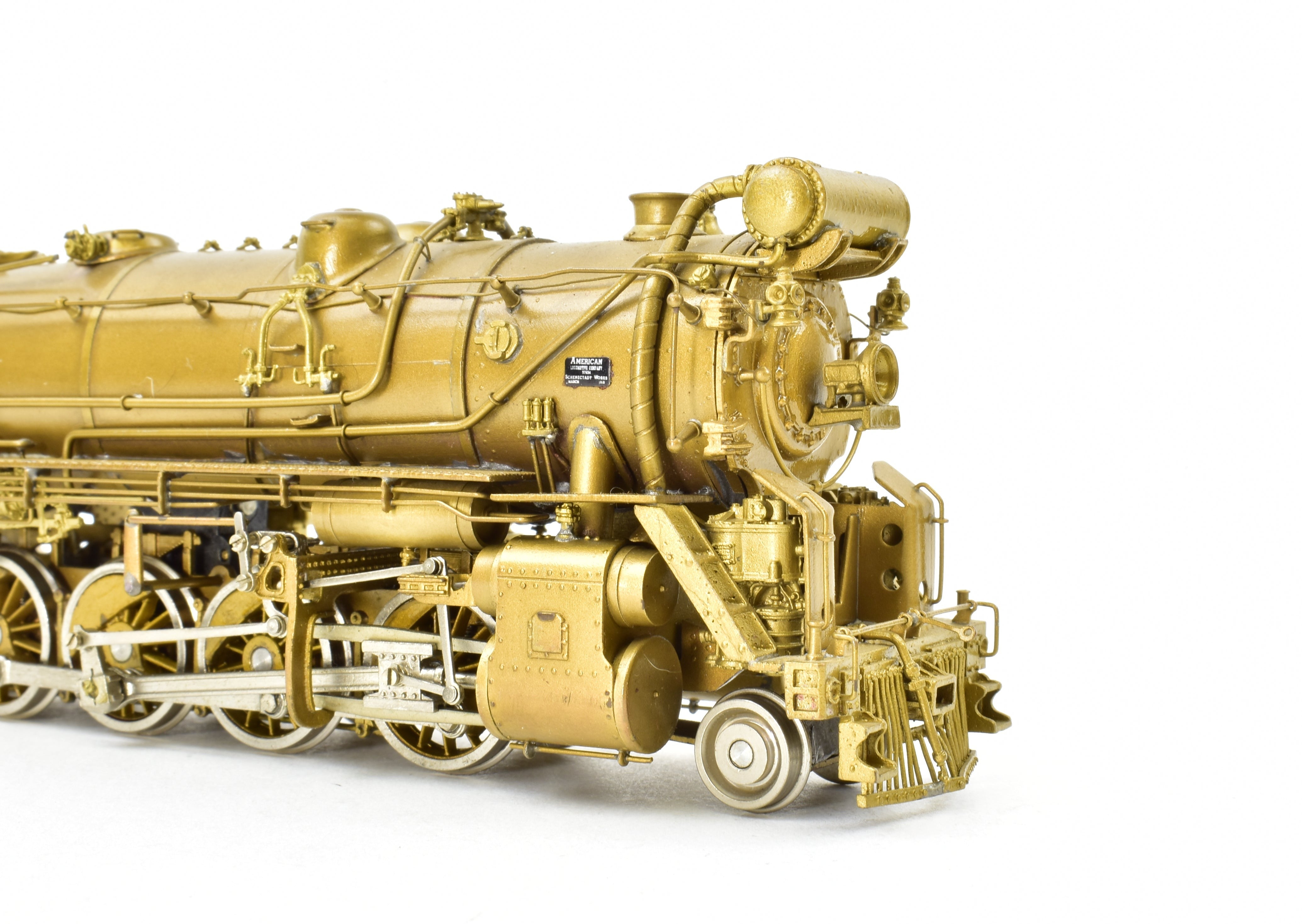 High - Quality HO Scale Custom Brass Model Train: New Haven Class L - 1 2 - 10 - 2 by NJ Custom Brass