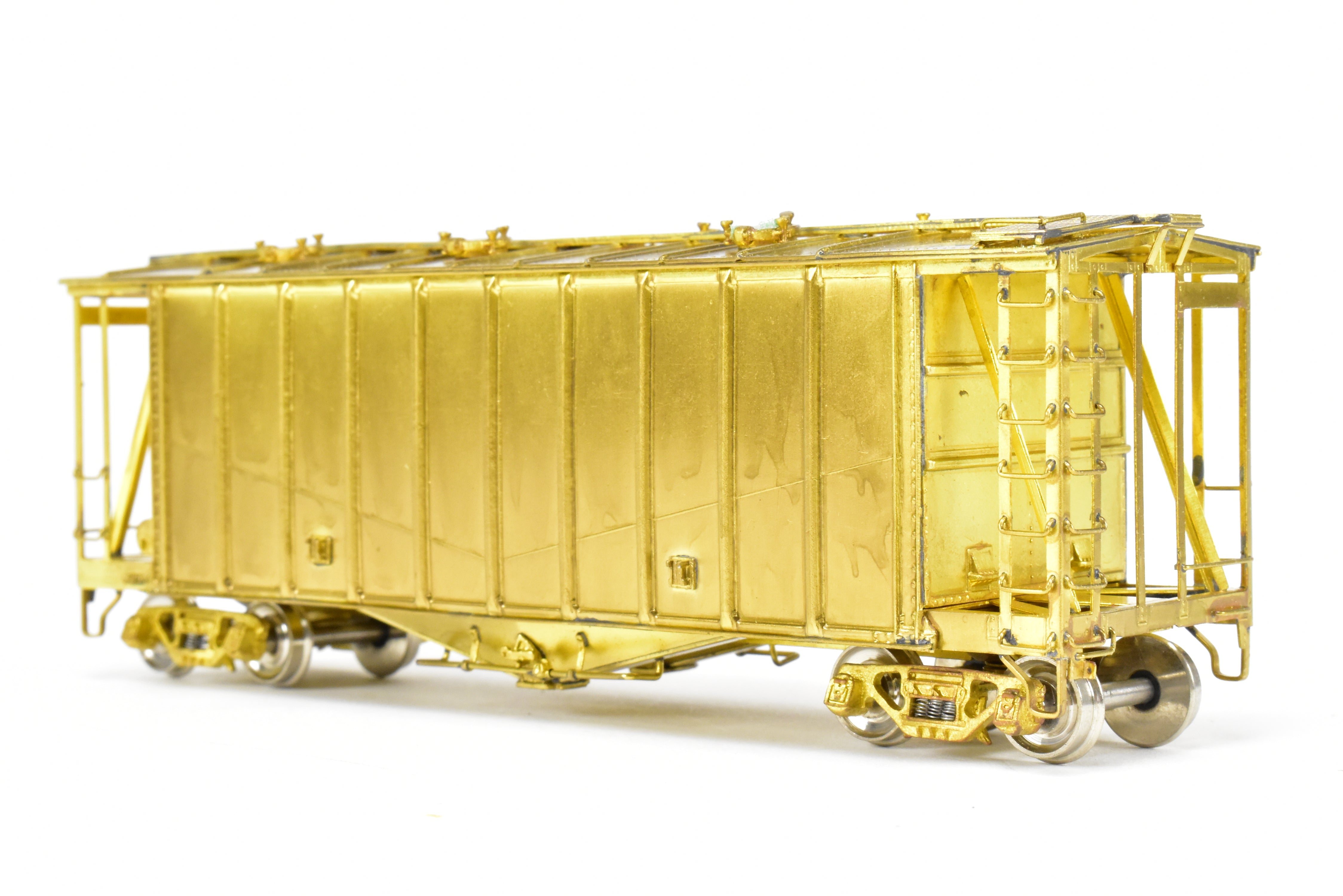 HO Brass Airslide Covered Hopper by OMI - Overland Models, Inc. for Various Roads