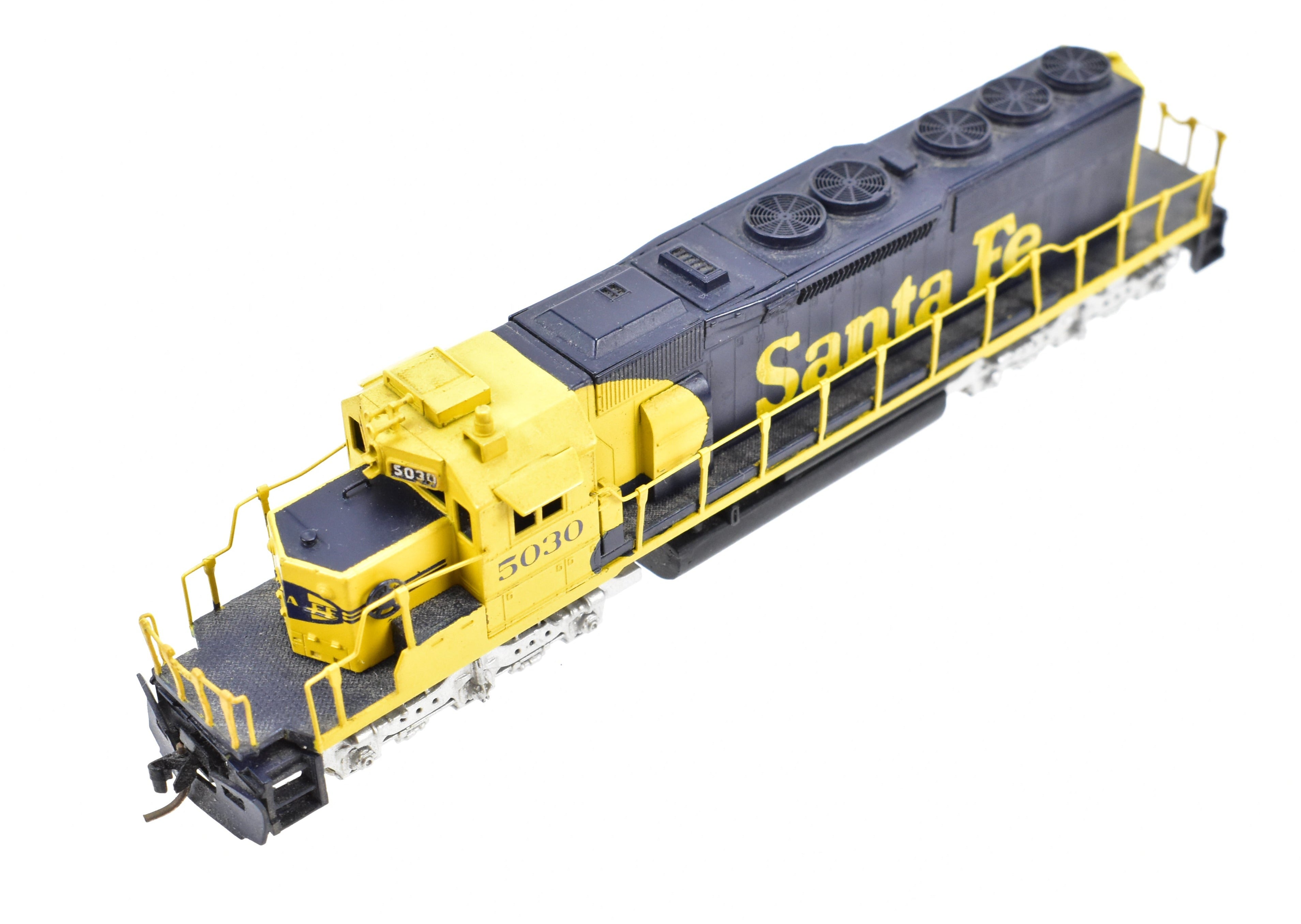 N Scale Brass Key Imports AT&SF Santa Fe EMD SD40 - 2 Medium Nose #5030 FP Model