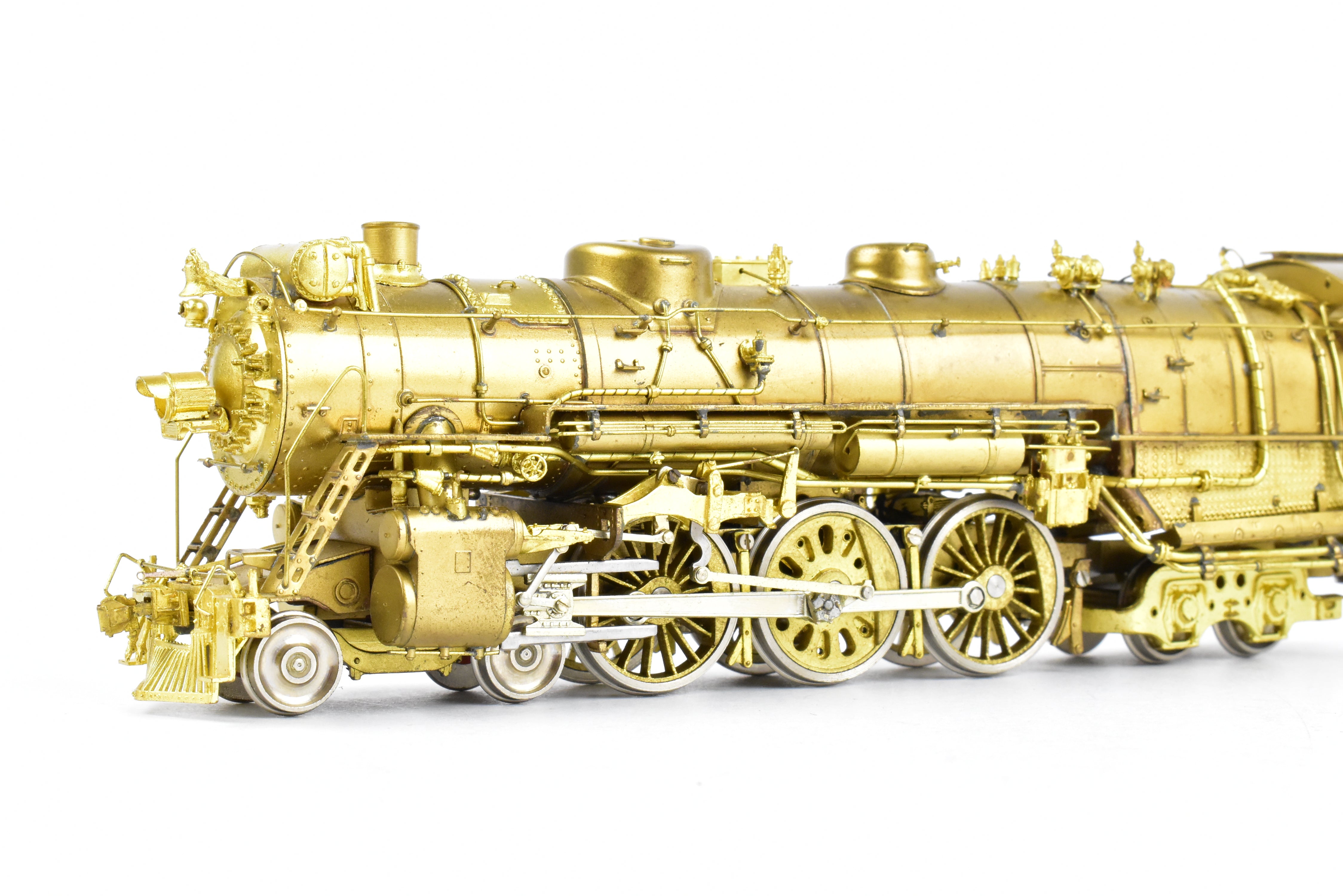 High - Quality HO Scale Brass Model Train - Sunset Models CB&Q - Burlington Route S - 4 Class 4 - 6 - 4 Hudson Locomotive