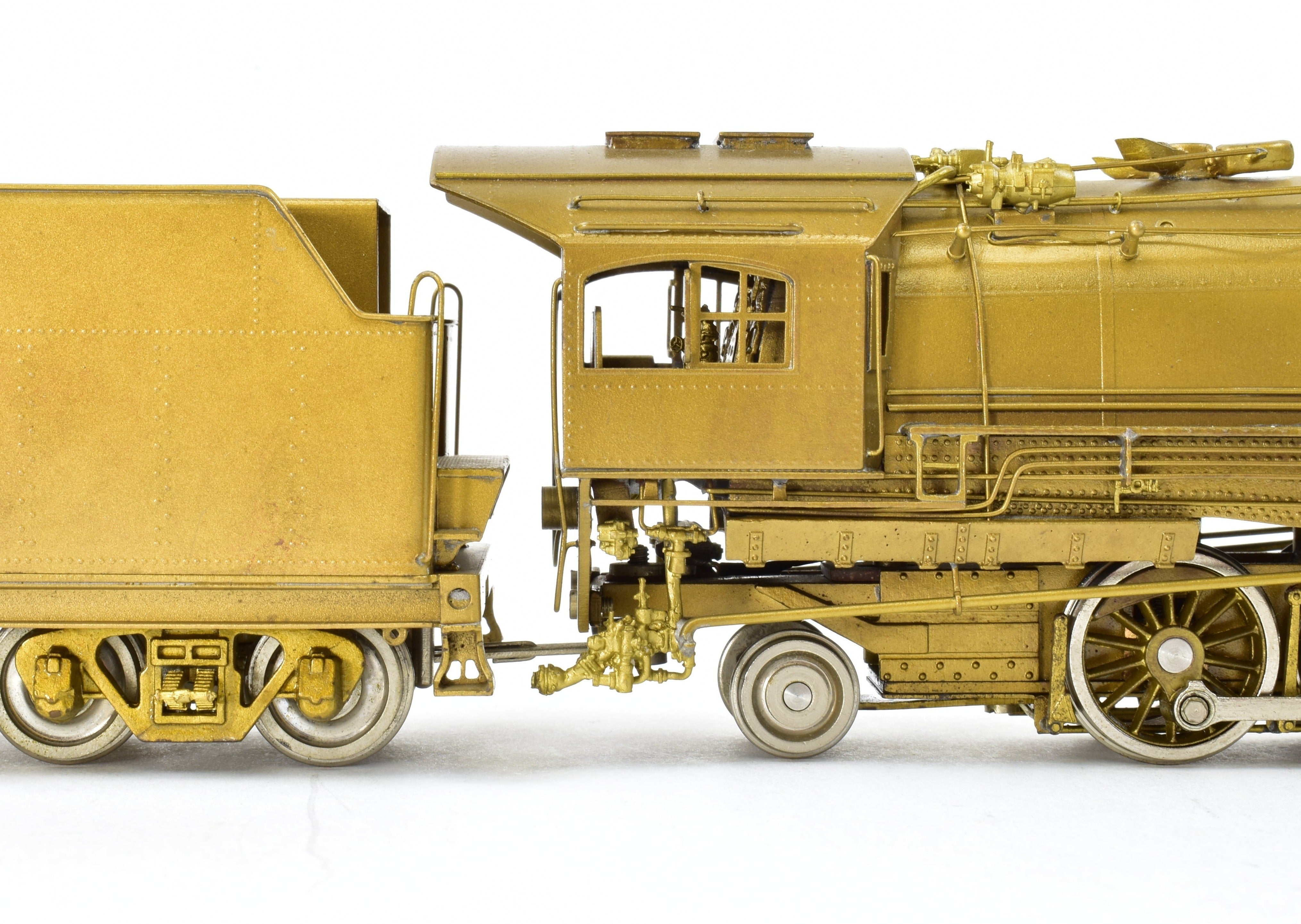 High - Quality HO Scale Custom Brass Model Train: New Haven Class L - 1 2 - 10 - 2 by NJ Custom Brass