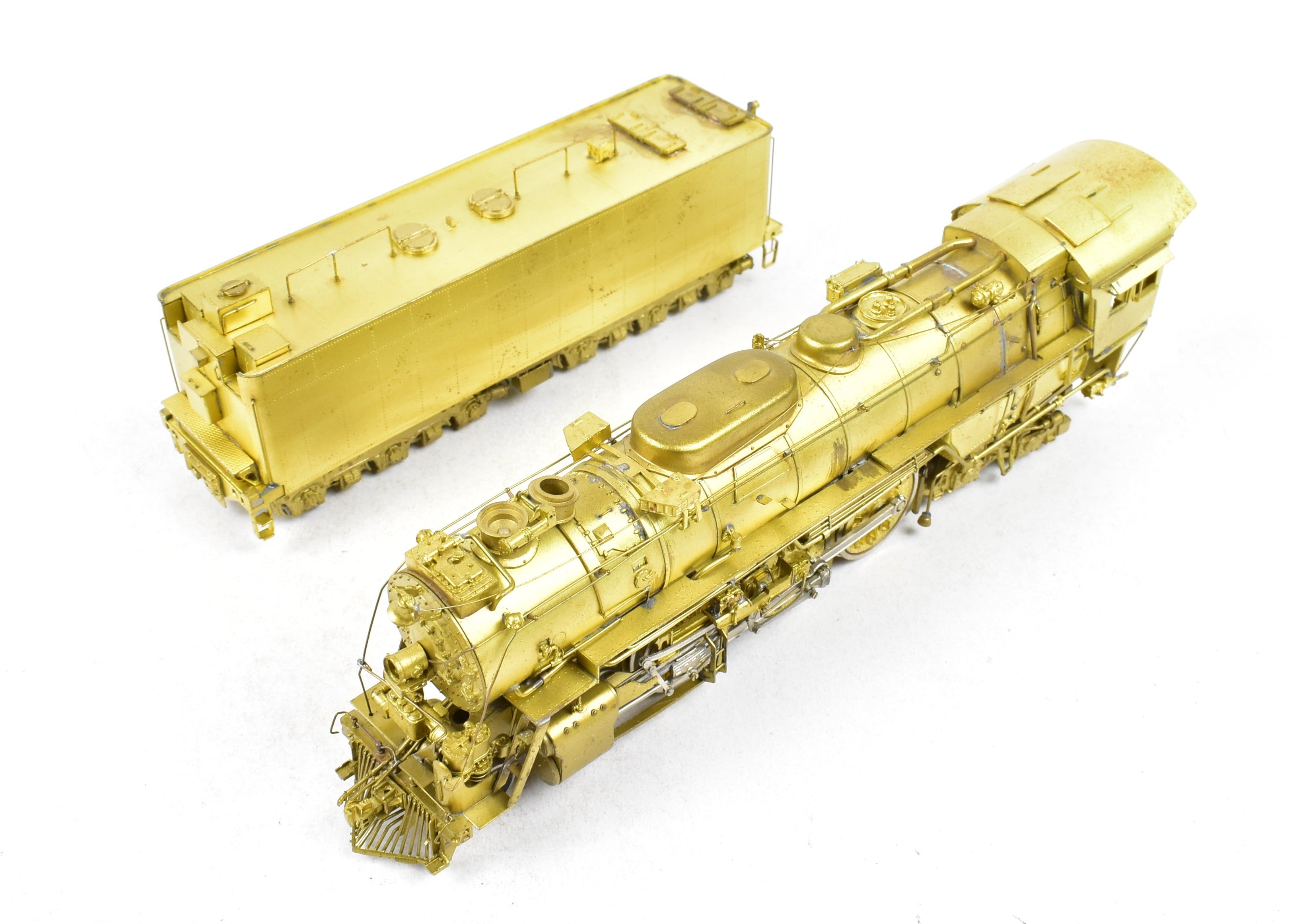 HO Brass Westside Model Co. ATSF Santa Fe Fleetwood Classic Steam Locomotive Set