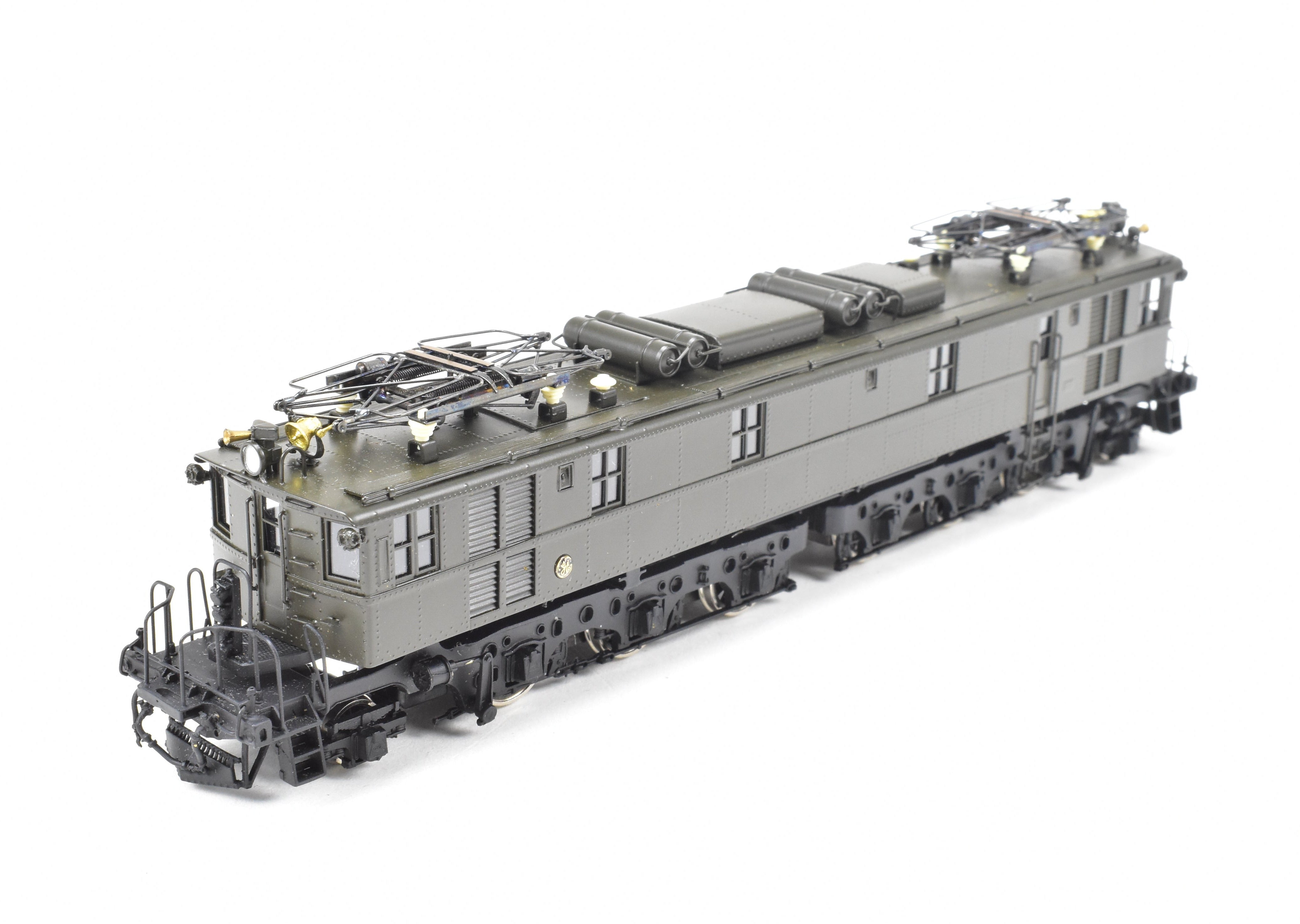 HO Scale Brass Electric Locomotive - PFM Tenshodo Great Northern Y - 1 Factory - Painted Model