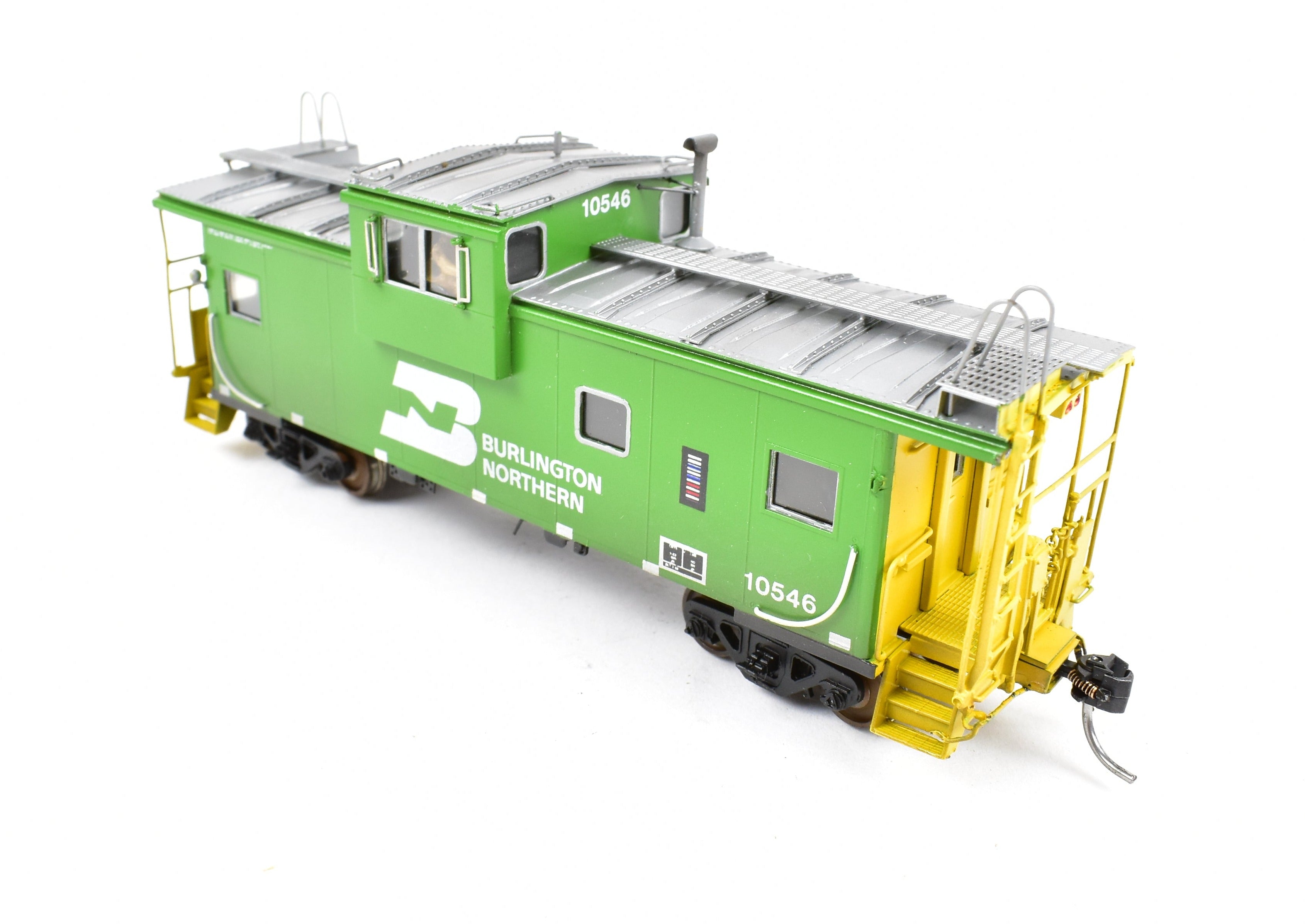 HO Scale Brass OMI Burlington Northern Caboose #10546 Pro Painted