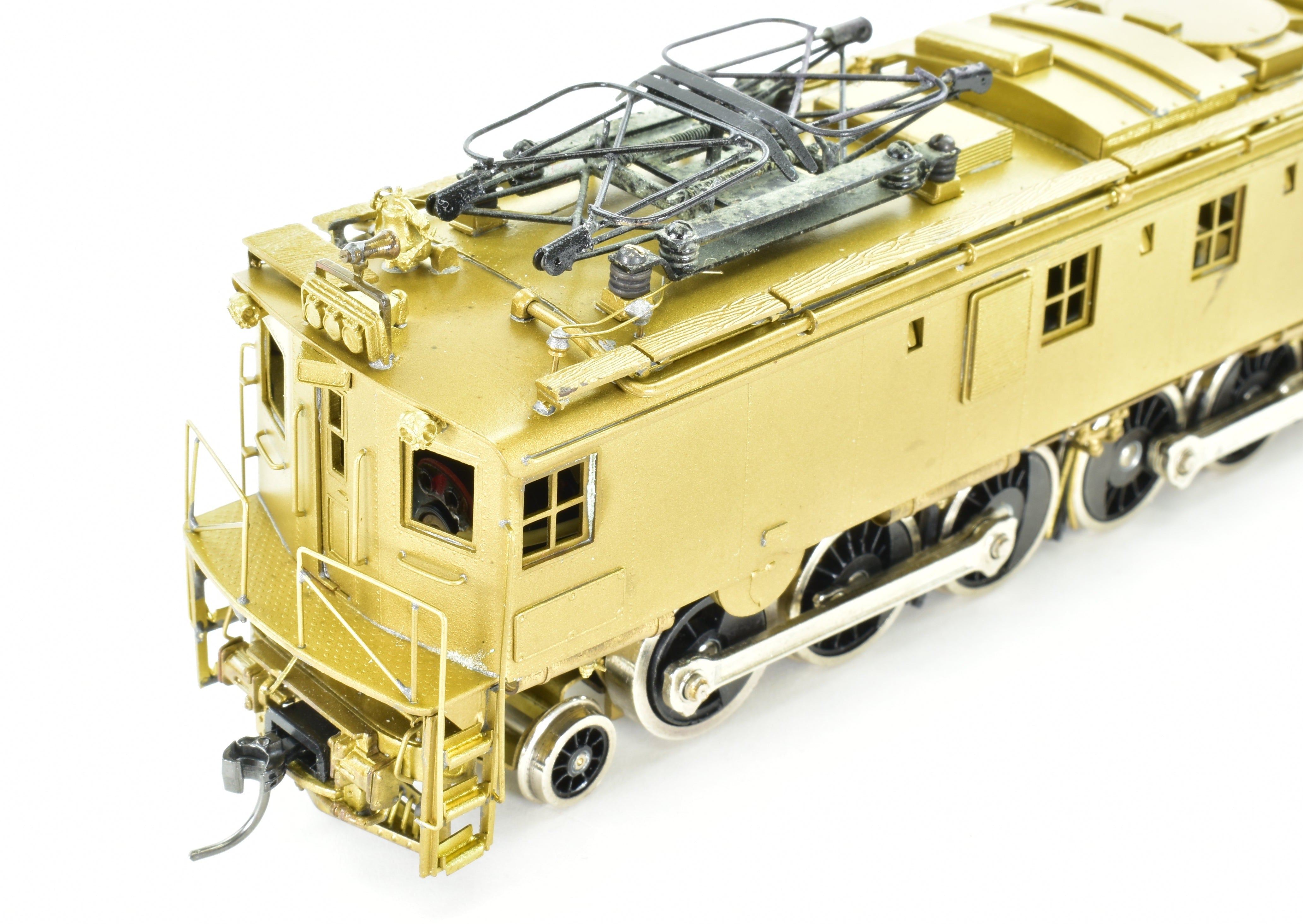 High - Quality HO Scale Brass Alco Models Virginian EL - 3a Jackshaft 3 - Unit Electric Locomotive Model for Train Enthusiasts