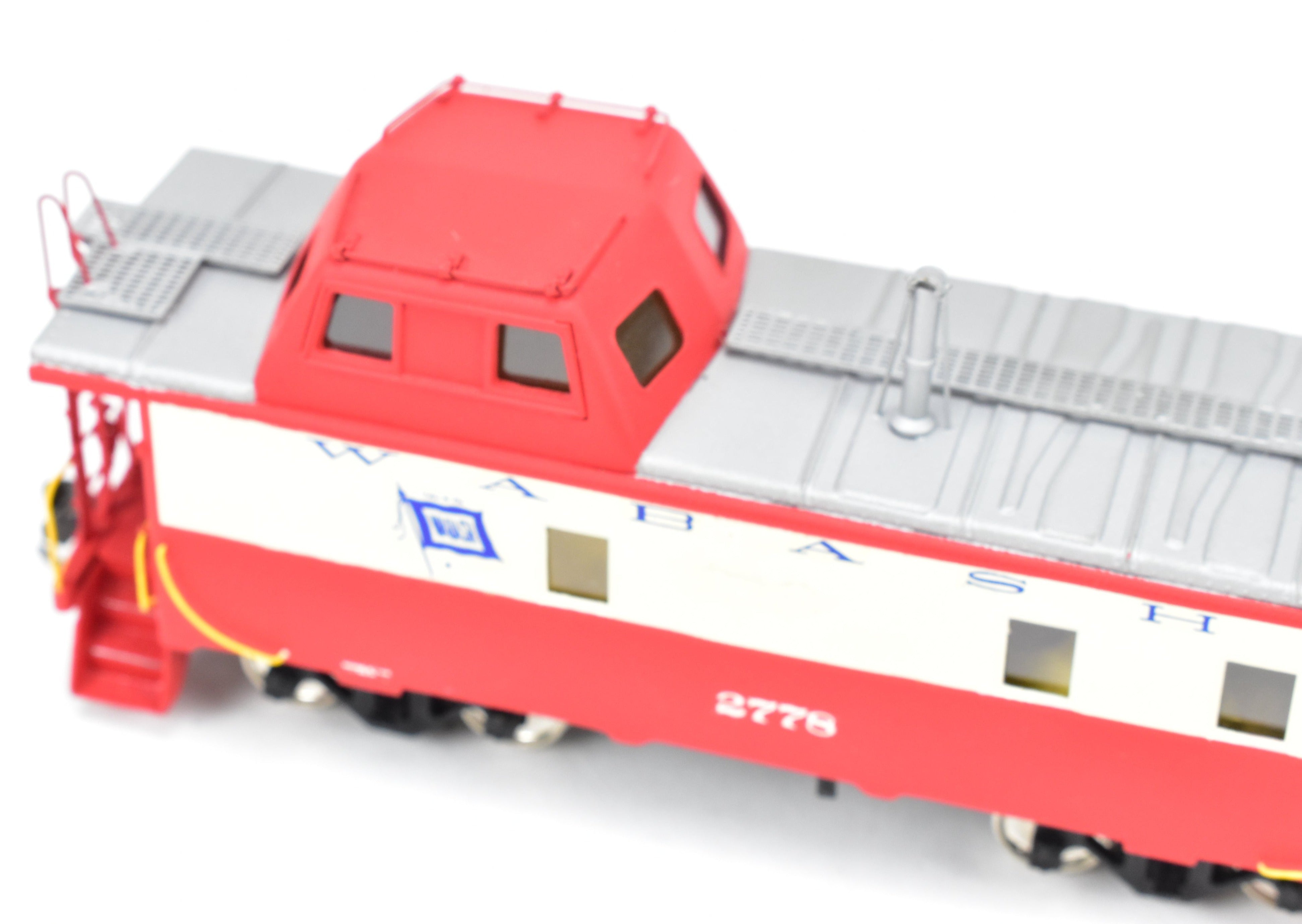 HO Scale Brass Model - Overland Models, Inc. (OMI) Wabash Streamlined Cupola Caboose Pro - Painted with Road Number 2778