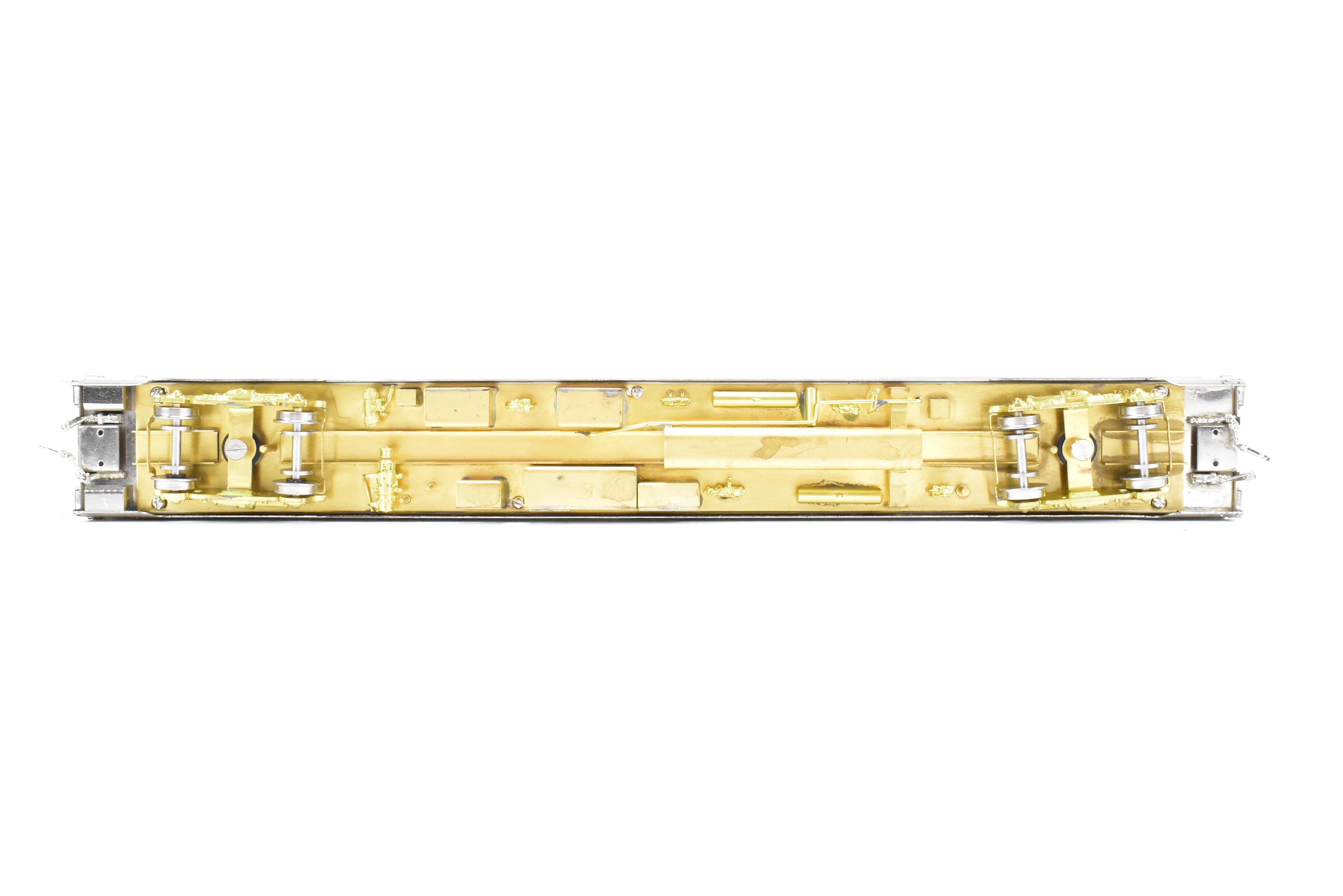 HO Scale Brass Model Train - Cascade Models AT&SF - Santa Fe ACF Regal Series 4-4-2 Sleeper with Deskirted Design