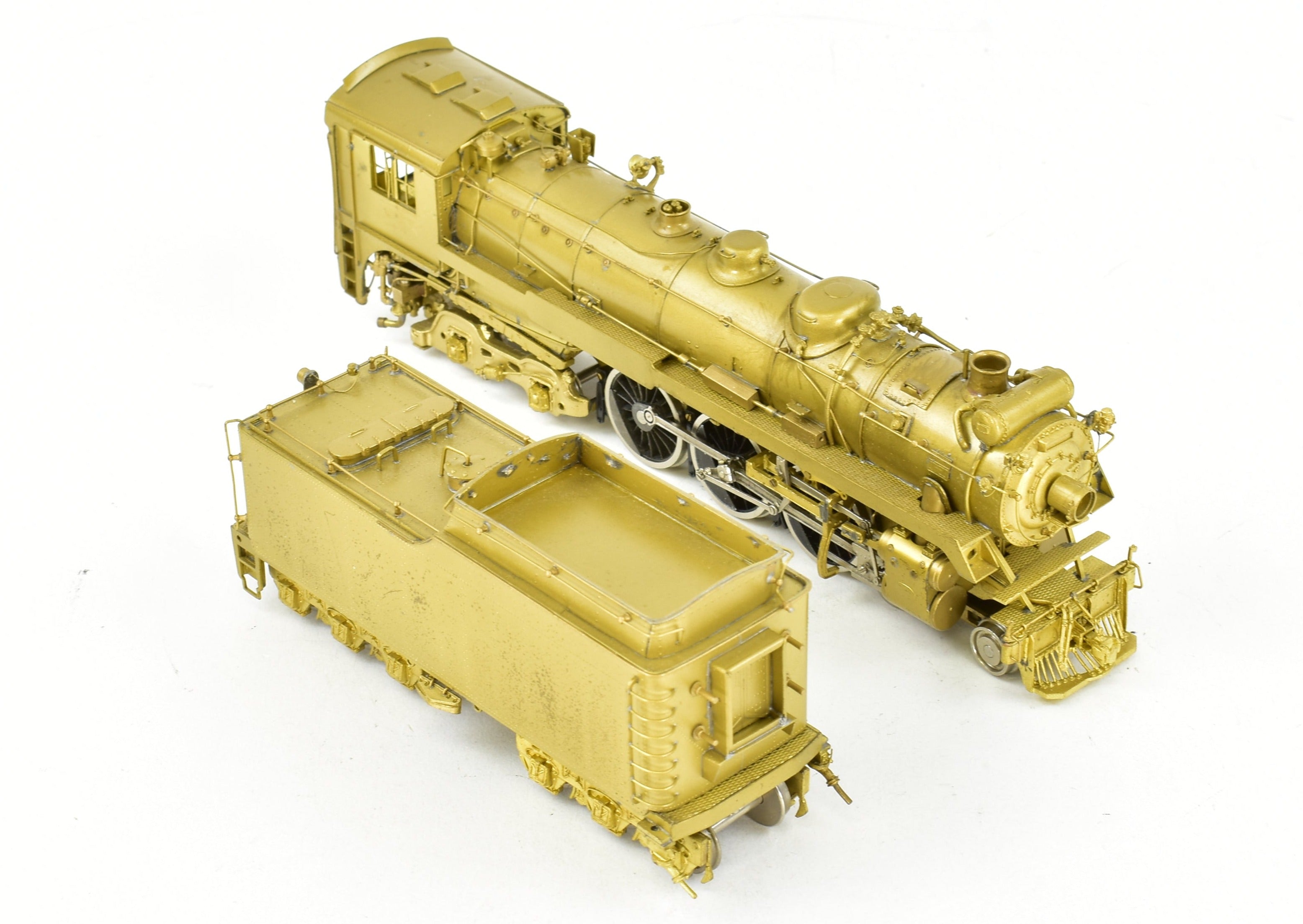 HO Scale Brass Model Train - Van Hobbies CPR Canadian Pacific Railway H - 1 - a.b. 4 - 6 - 4 Hudson Locomotive Replica