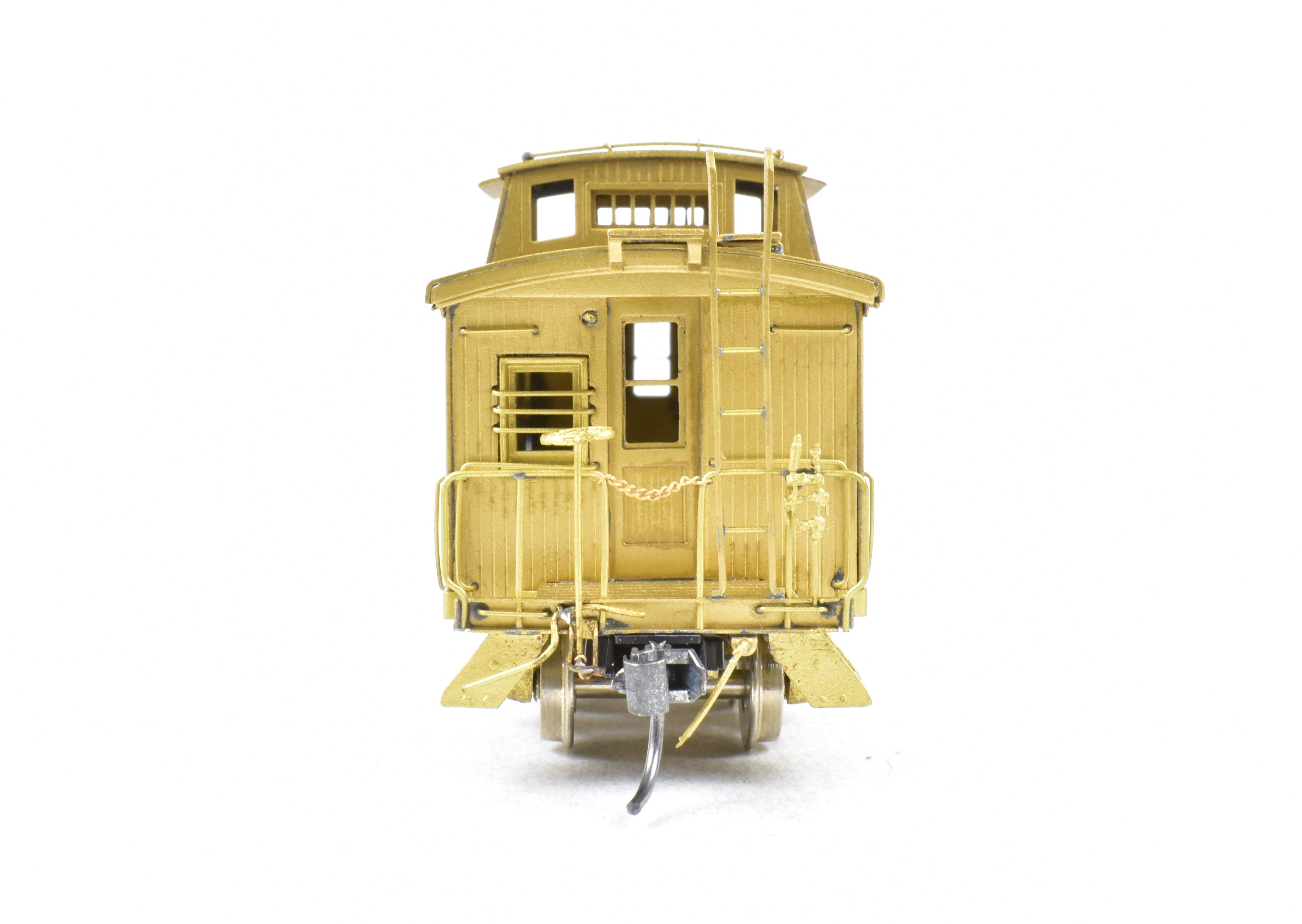 HO Scale Brass Precision Scale Co. Model of Southern Pacific C-30-2 Wood Cupola Caboose for Model Trains