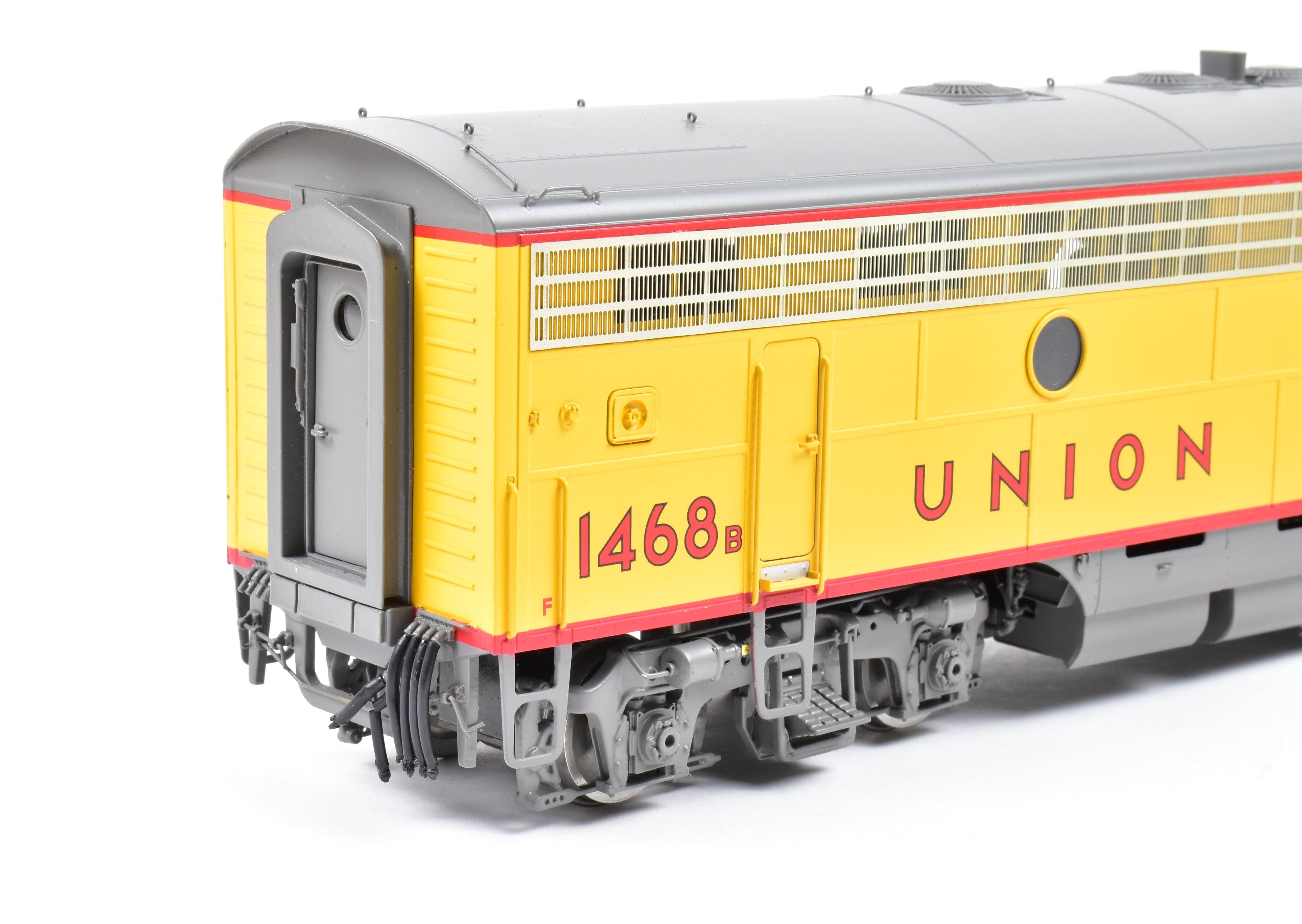 O Scale Brass Key Imports Union Pacific EMD F - 7A/B Locomotive Set with Factory Painting, Model No. 1468 & 1468B