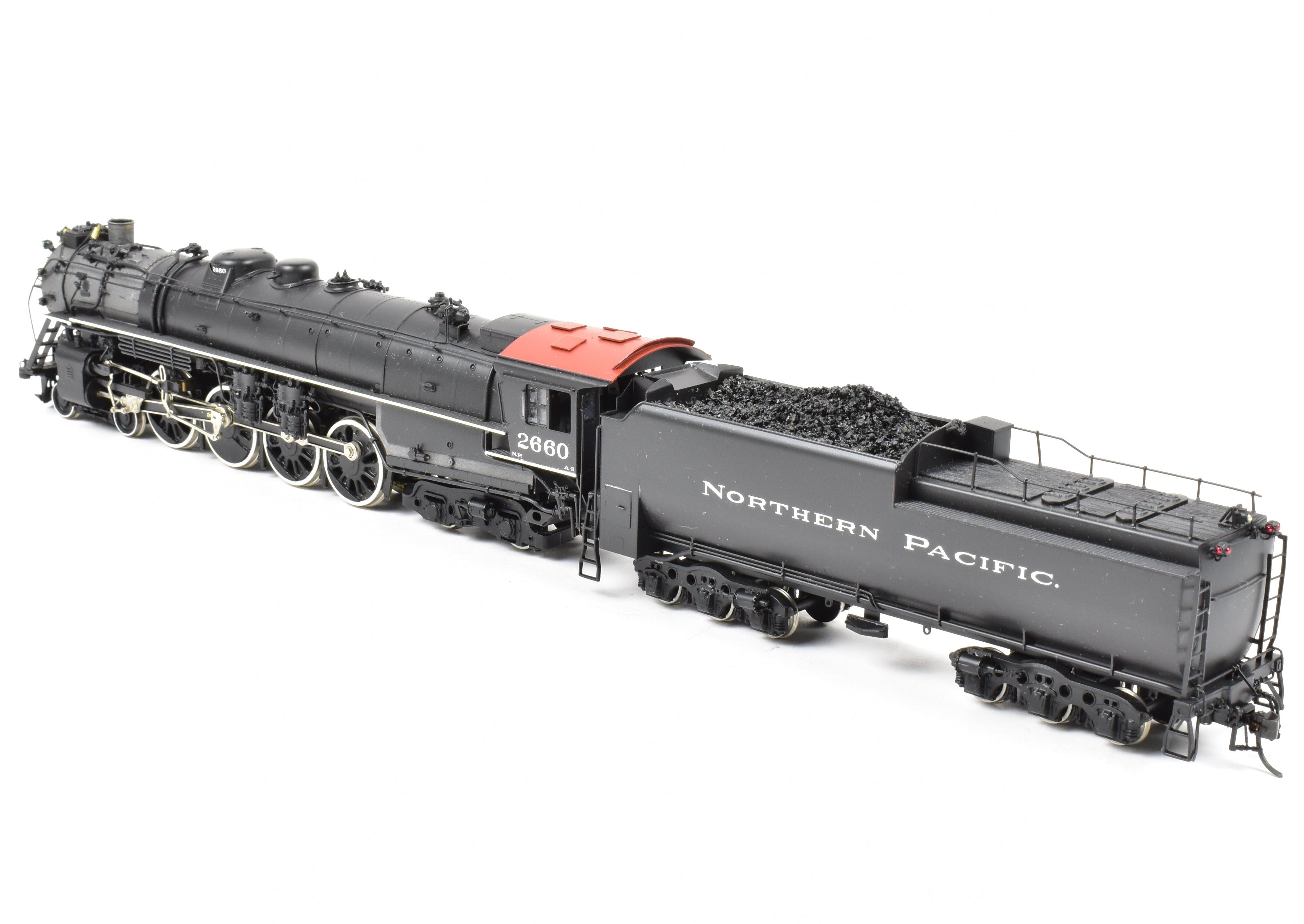 HO Scale Brass PFM - Fujiyama Northern Pacific 4-8-4 Class A-3 Pro-Painted Crown No. 2660