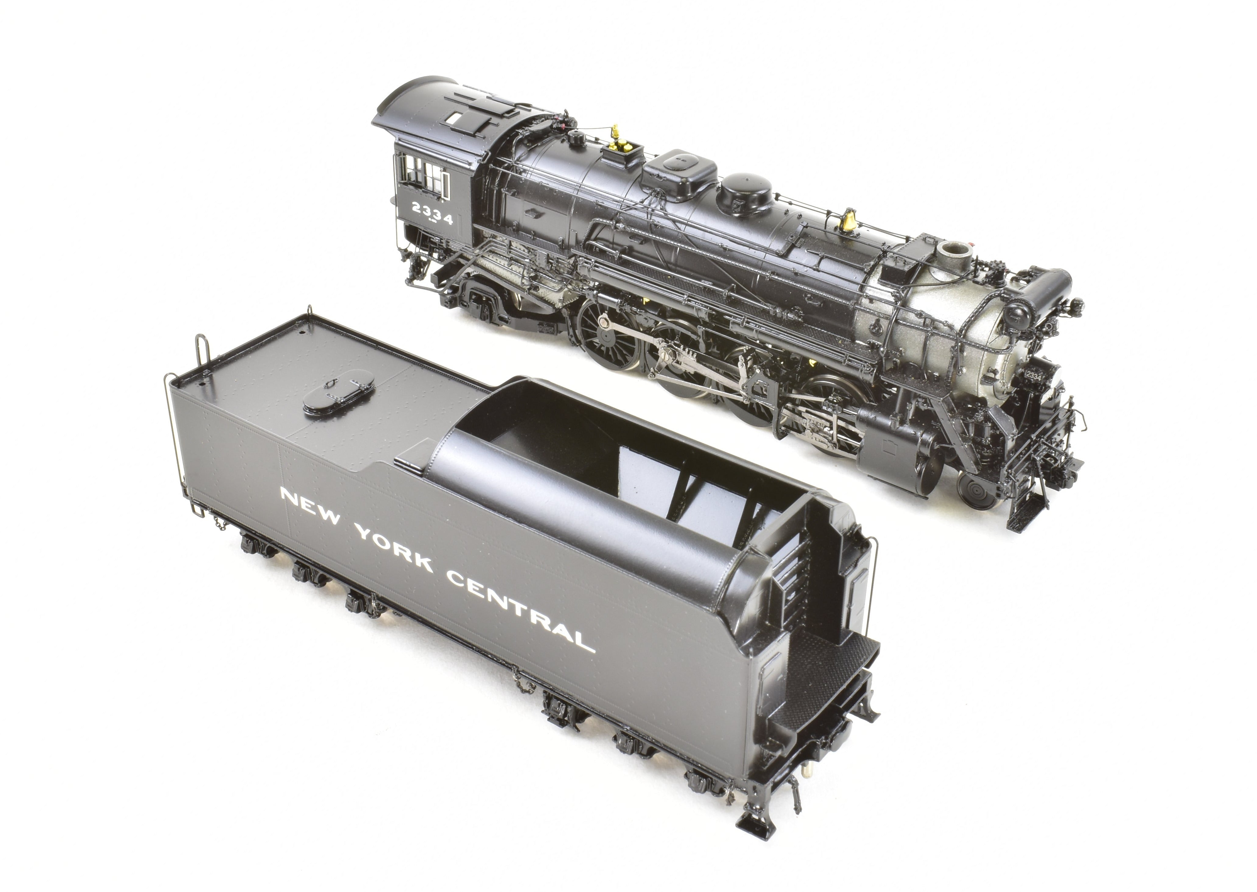 HO Brass DVP Division Point New York Central H - 10b Mikado 2 - 8 - 2 FP Locomotive No. 2334