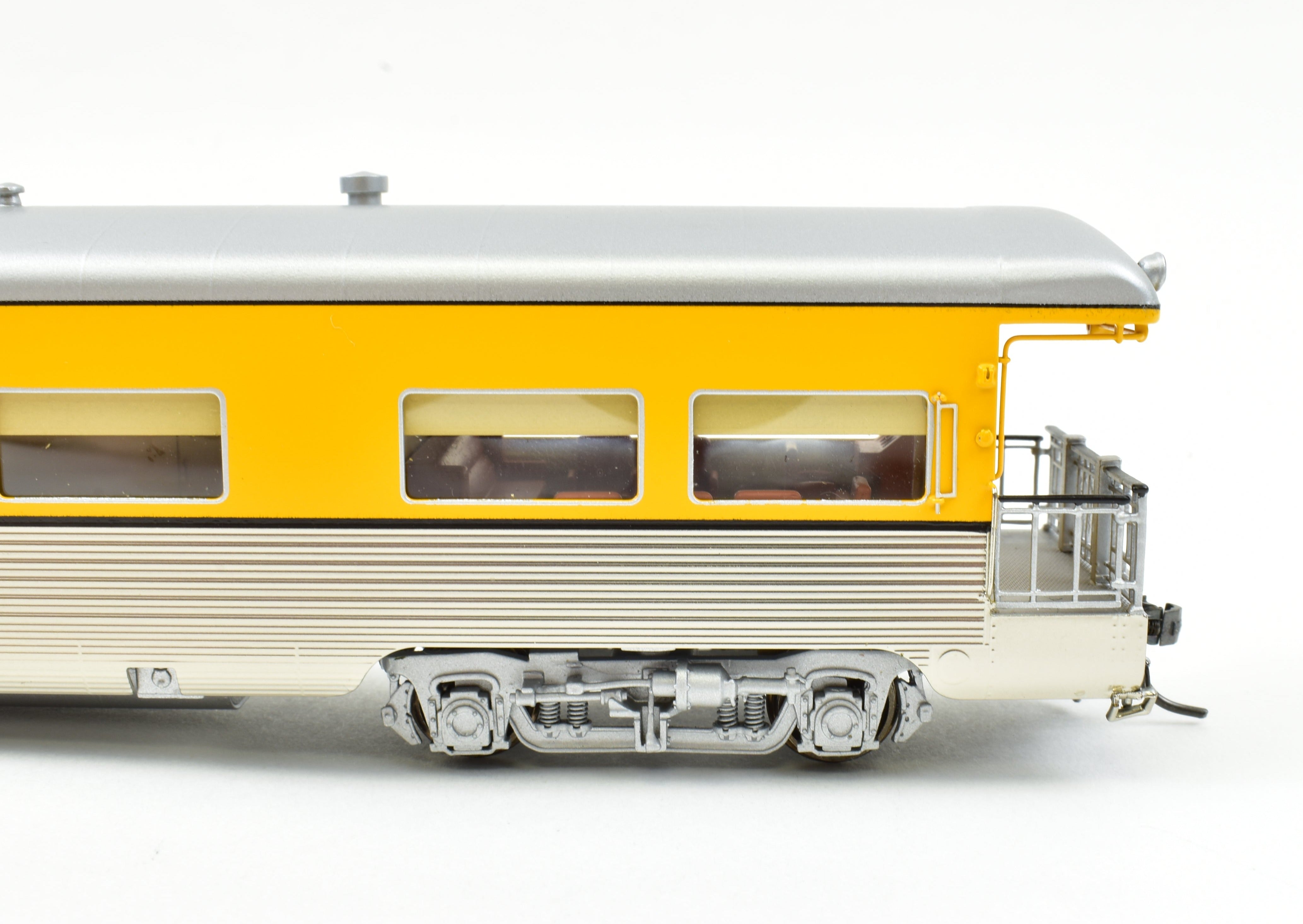 HO Scale Brass Colorado Division Point Denver & Rio Grande Western Lightweight Business Car Wilson McCarthy Factory Painted Model Train
