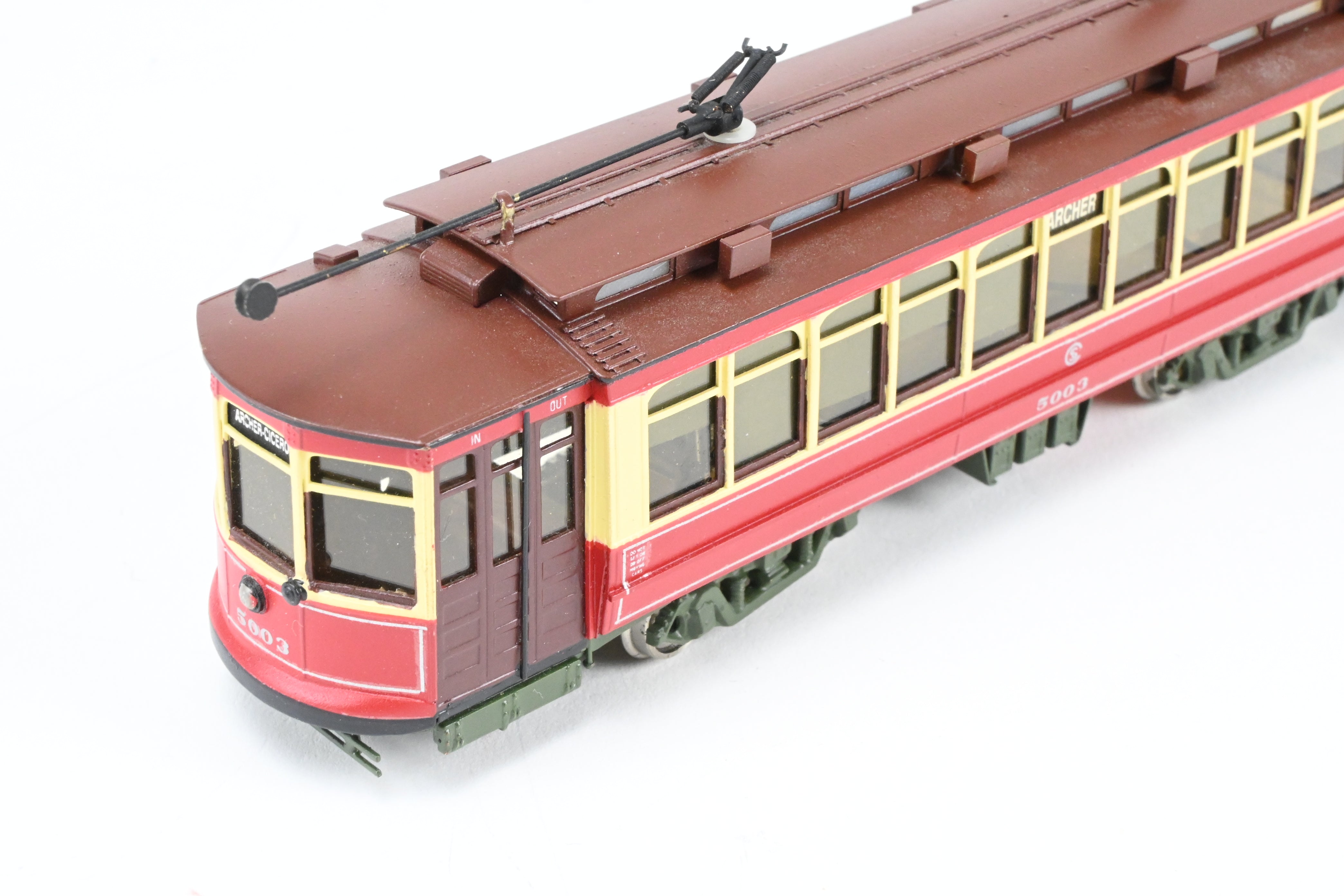 HO Scale Brass Fairfield 343 CSL Chicago Surface Lines Custom Painted Pullman Car No. 5003
