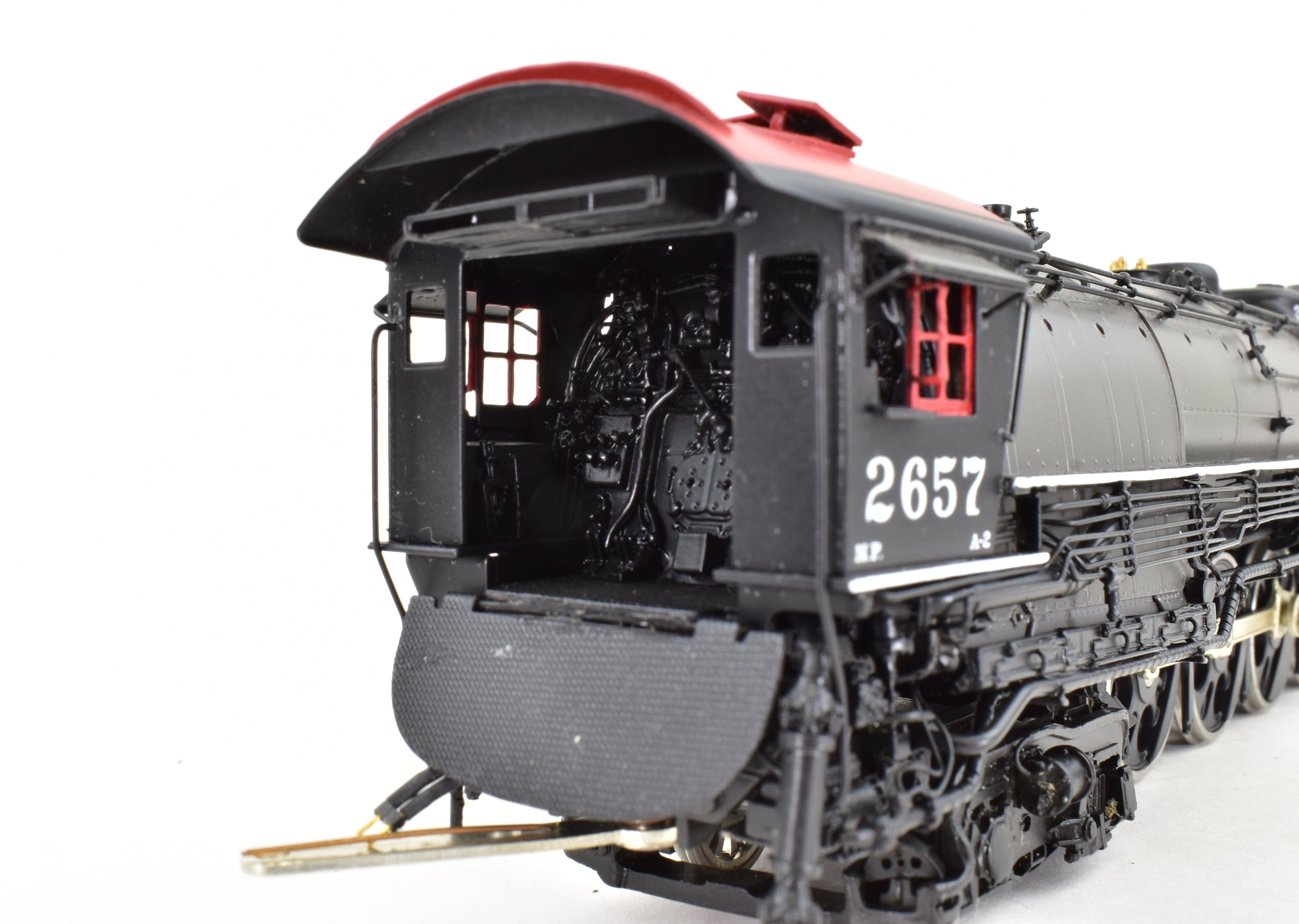 HO Scale Brass Model Train - W&R Enterprises NP Northern Pacific Class A-2 4-8-4 Limited Edition No. 3 with TCS DCC & Sound System