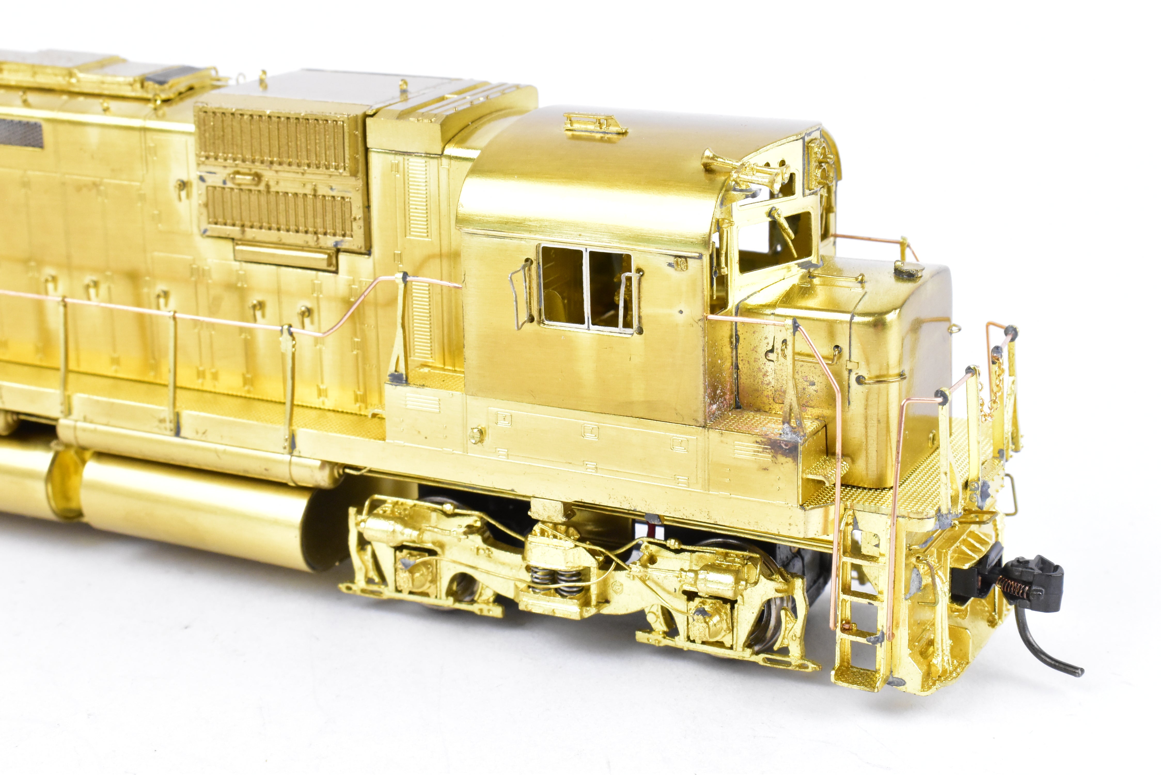 HO Scale Brass Model Train - Overland Models Inc. (OMI) ALCO C430 Locomotive with Hi - Ad Trucks, Representing New York Central (NYC) or New York Susquehanna & Western (NYS&W)