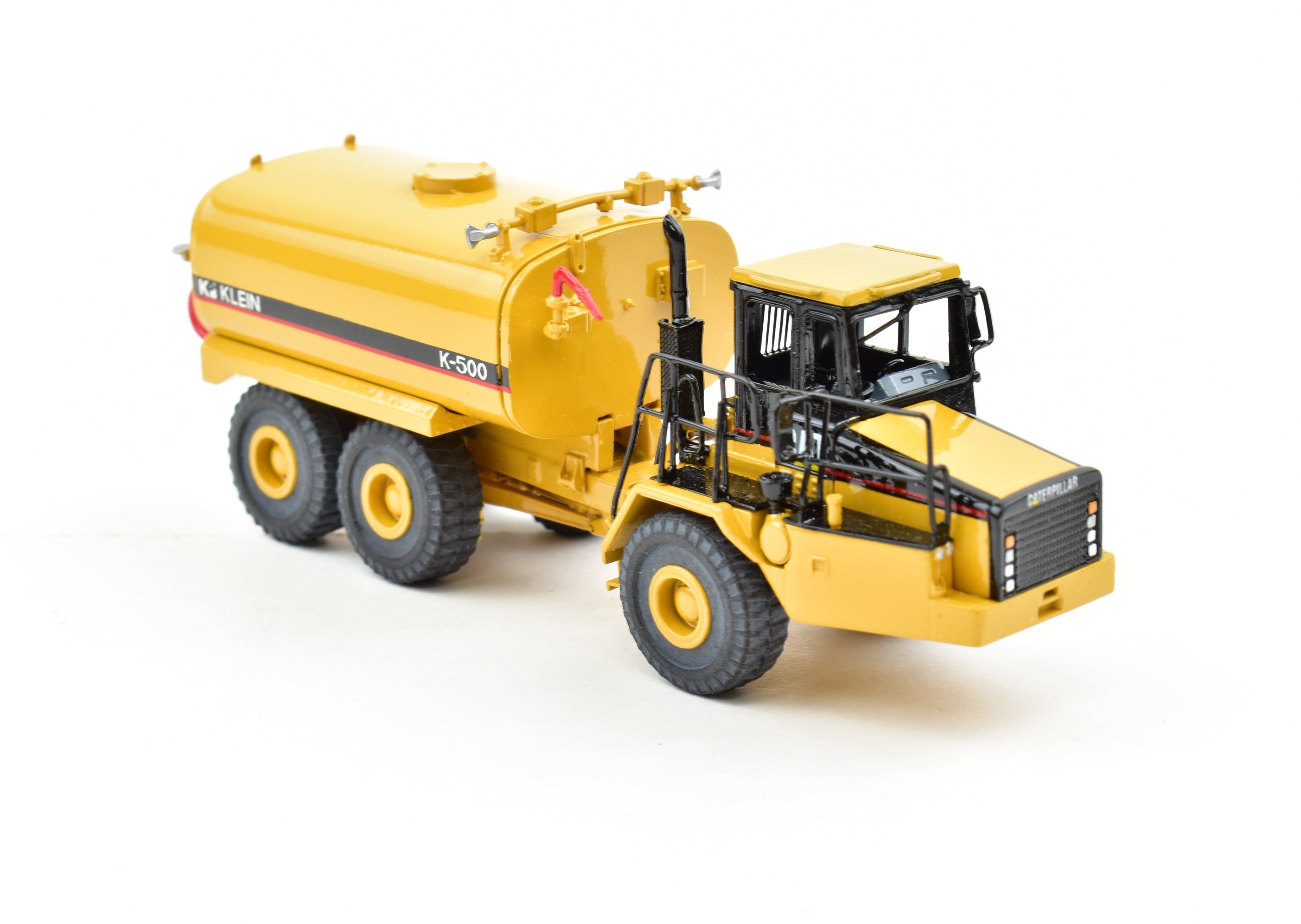 High - Quality HO Brass Construction Model - Zycon Models' Authorized Conversion of No. K500 Caterpillar D250E Series II Articulated Truck with Klein Water Tank