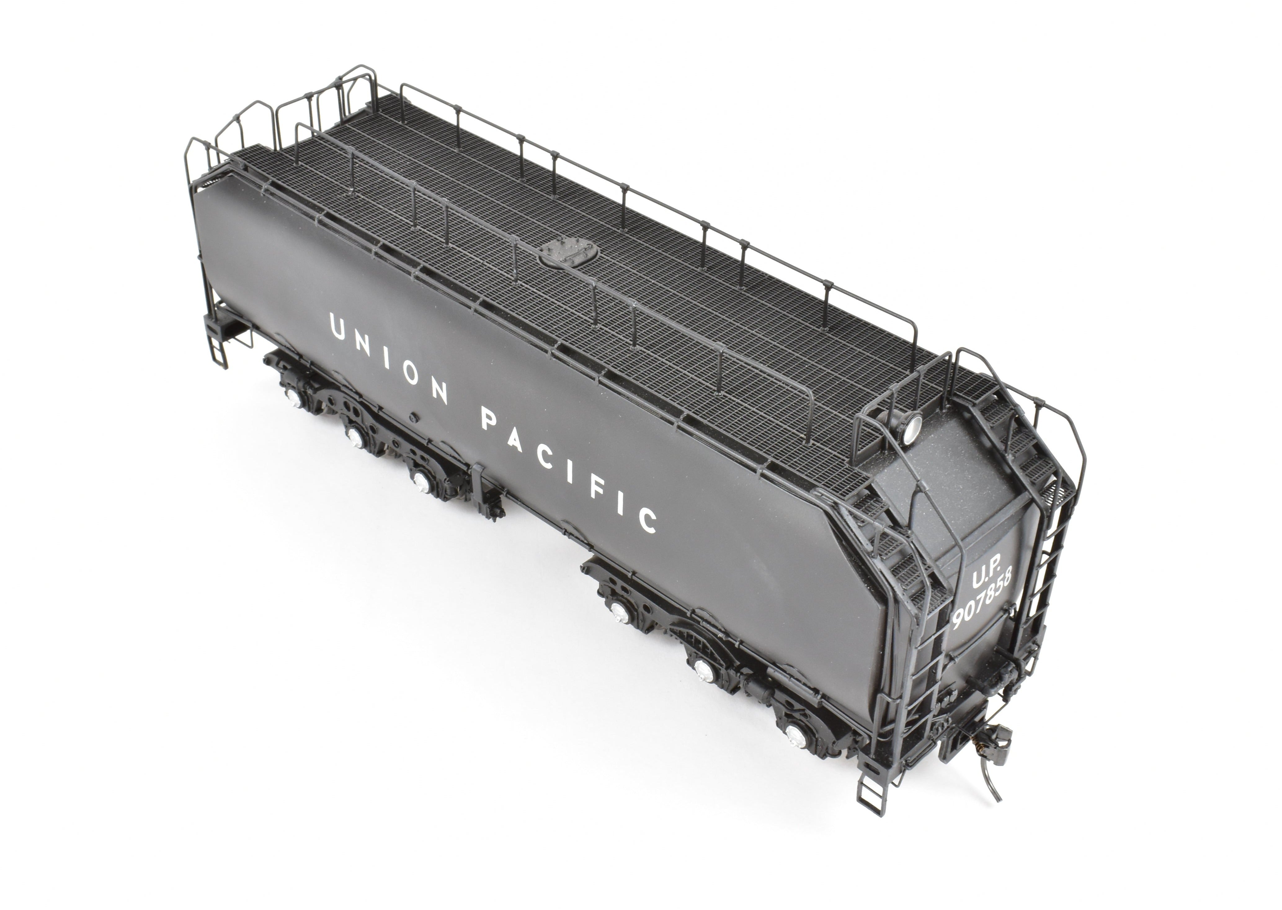 Brass Union Pacific Auxiliary Water Tender FP Black Sunset Model No. 907858