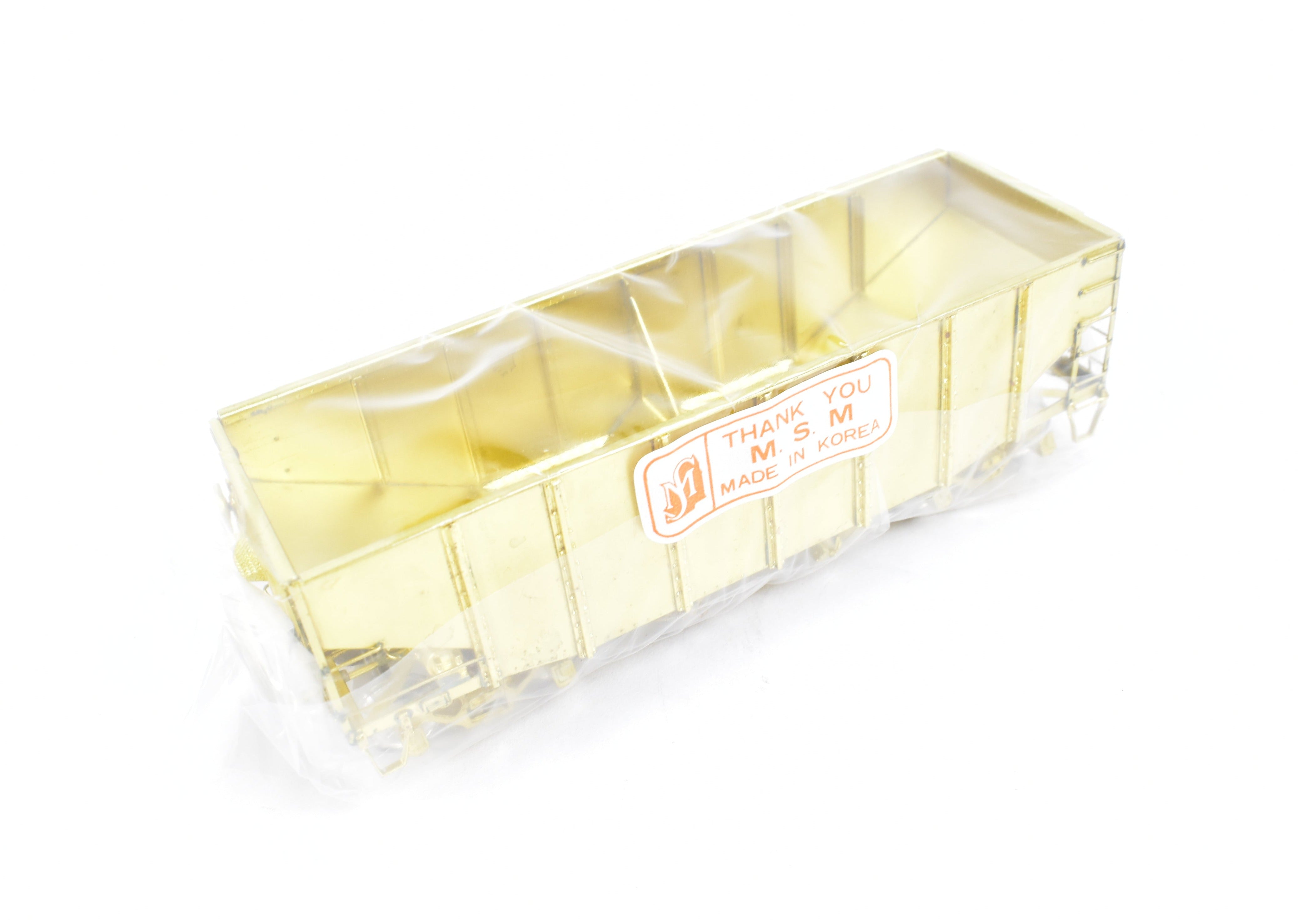 HO Brass OMI D&H 55-Ton 2-Bay Hopper in Near-New Condition