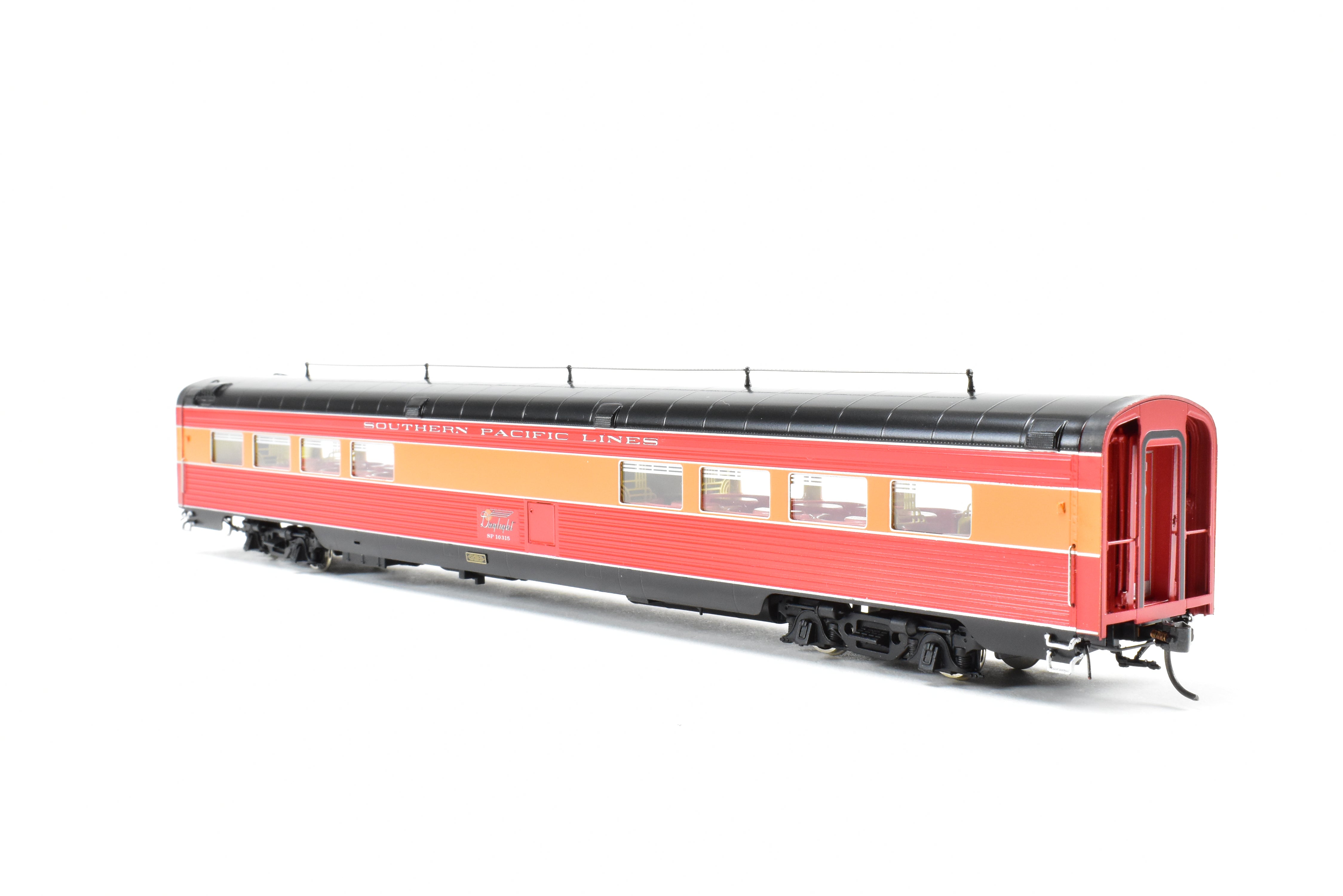 HO Scale Brass Tavern Car - 1941 Southern Pacific Morning Daylight #10315 by Challenger Imports