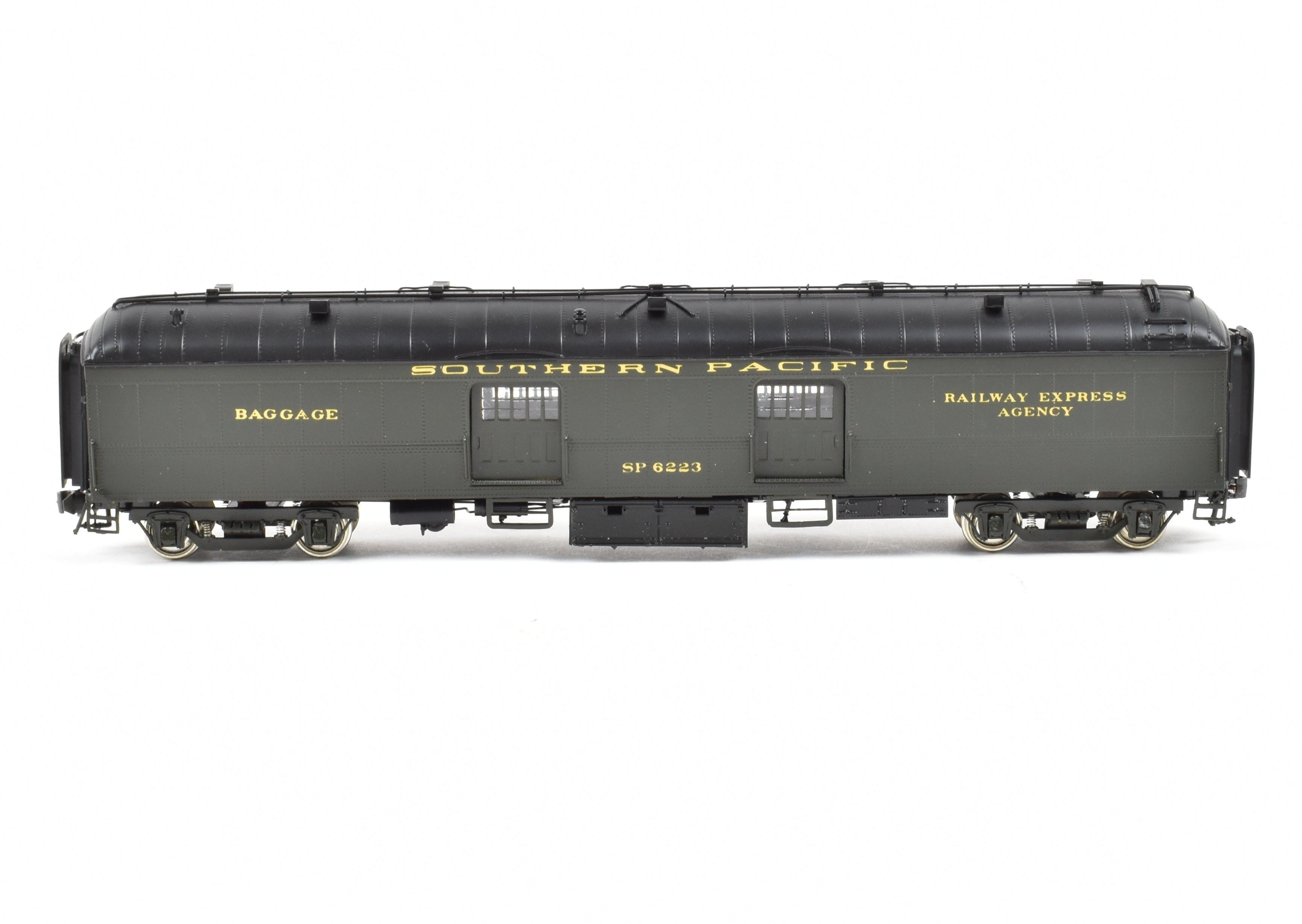 HO Scale Brass Precision Double Door Baggage Car SP CS 60-B-8 #6223