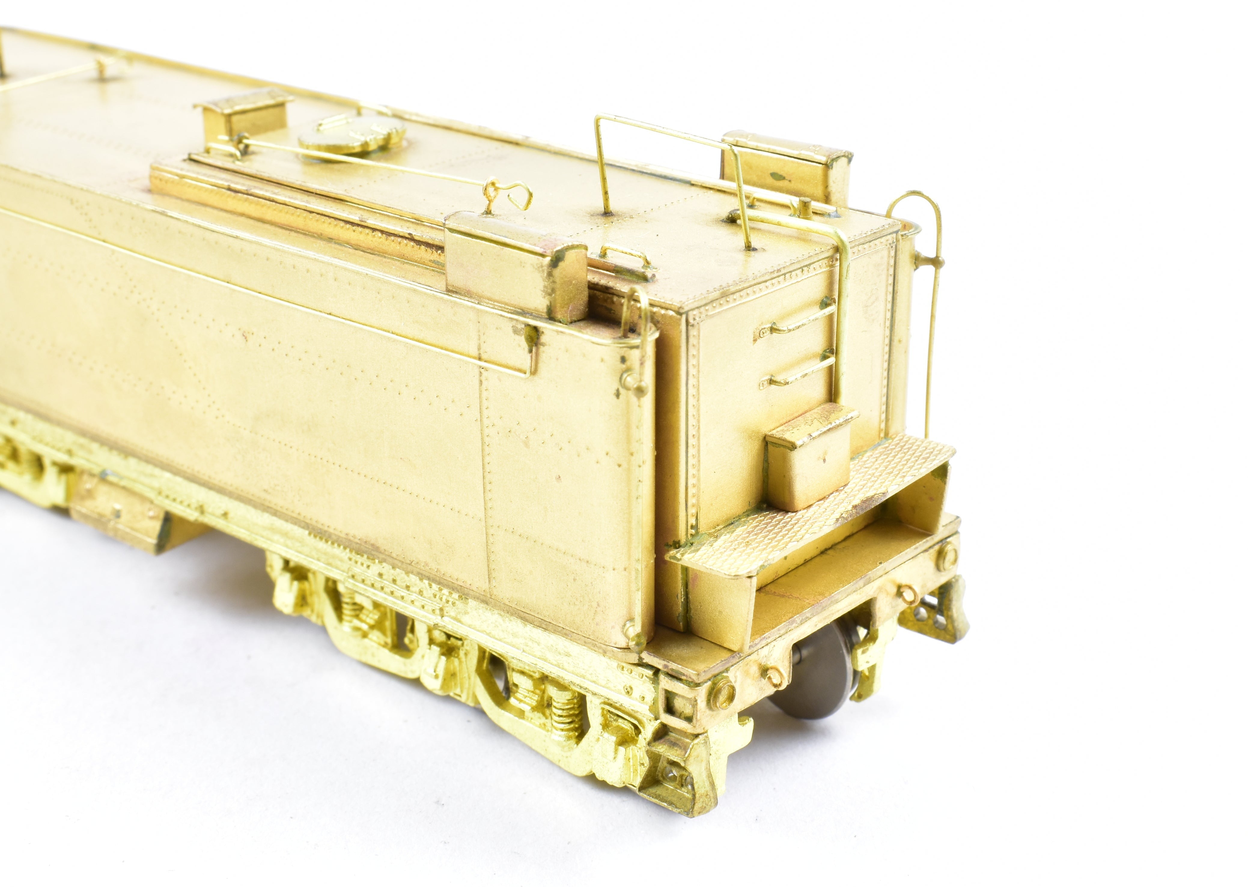 1979 HO Brass Westside Model Co. ATSF Santa Fe 4-4-6-2 Rectangular Tender