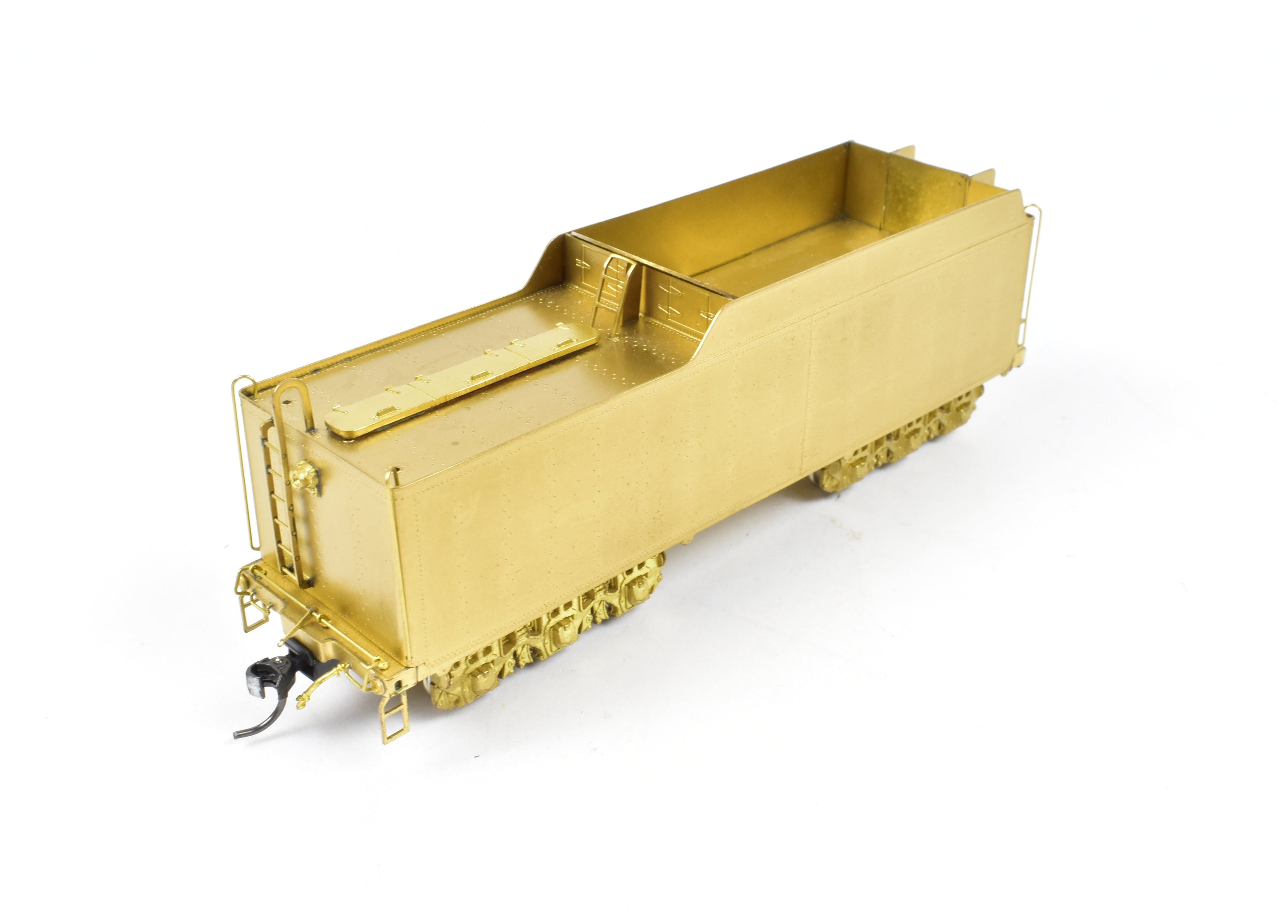 High - Quality HO Scale Brass Key Imports Model of Erie Railroad K - 5a 4 - 6 - 2 Pacific Locomotive from the 1950 Era