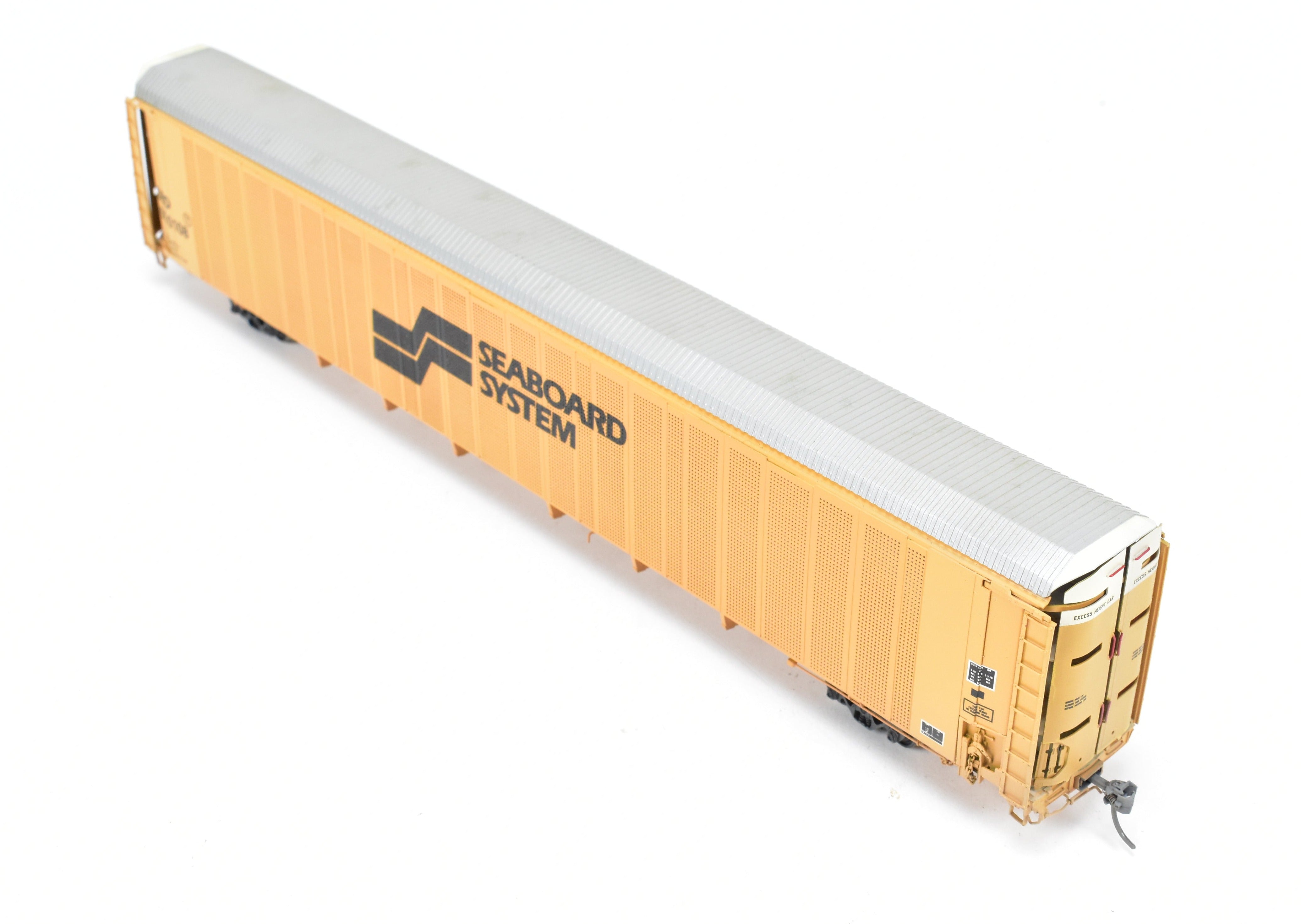 HO Brass OMI Overland Models Seaboard System Auto Rack No. 600108