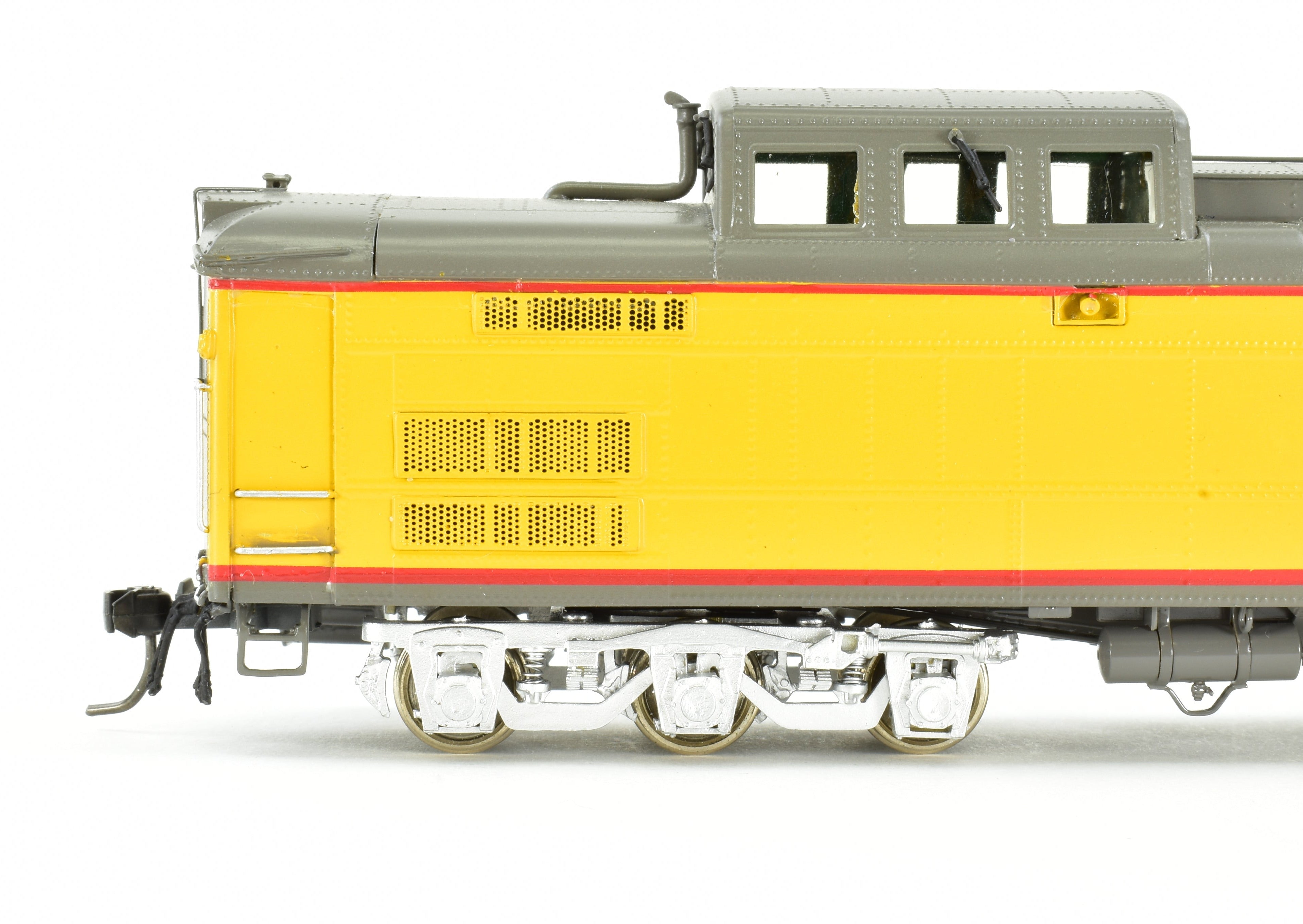 HO Scale Brass OMI - Overland Models, Inc. Union Pacific Dynamometer Car #210 in Original Configuration with Professional Painting for Model Railroading Enthusiasts