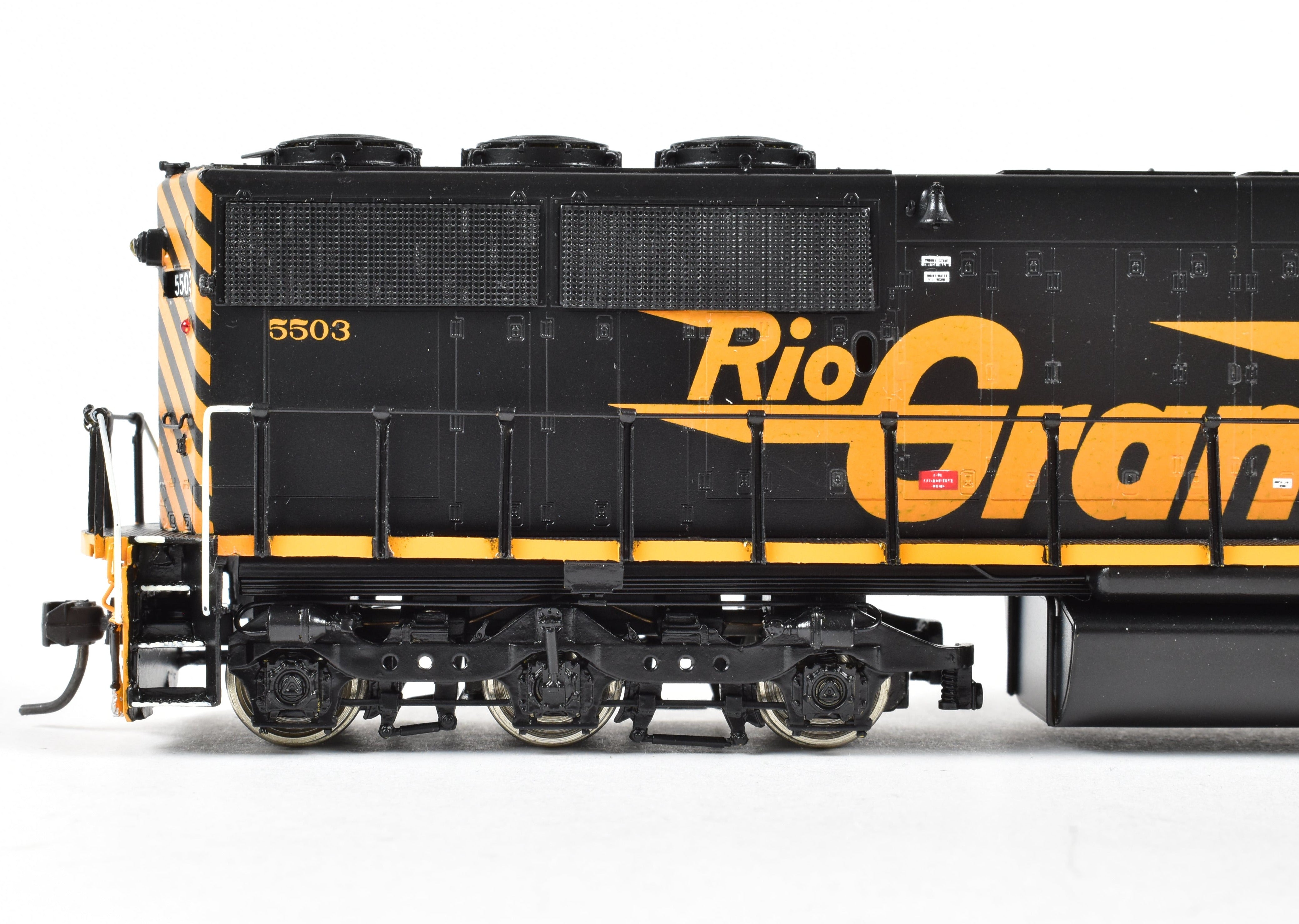 HO Scale Brass D&RGW EMD SD - 50 CP #5503 by Overland Models Inc.
