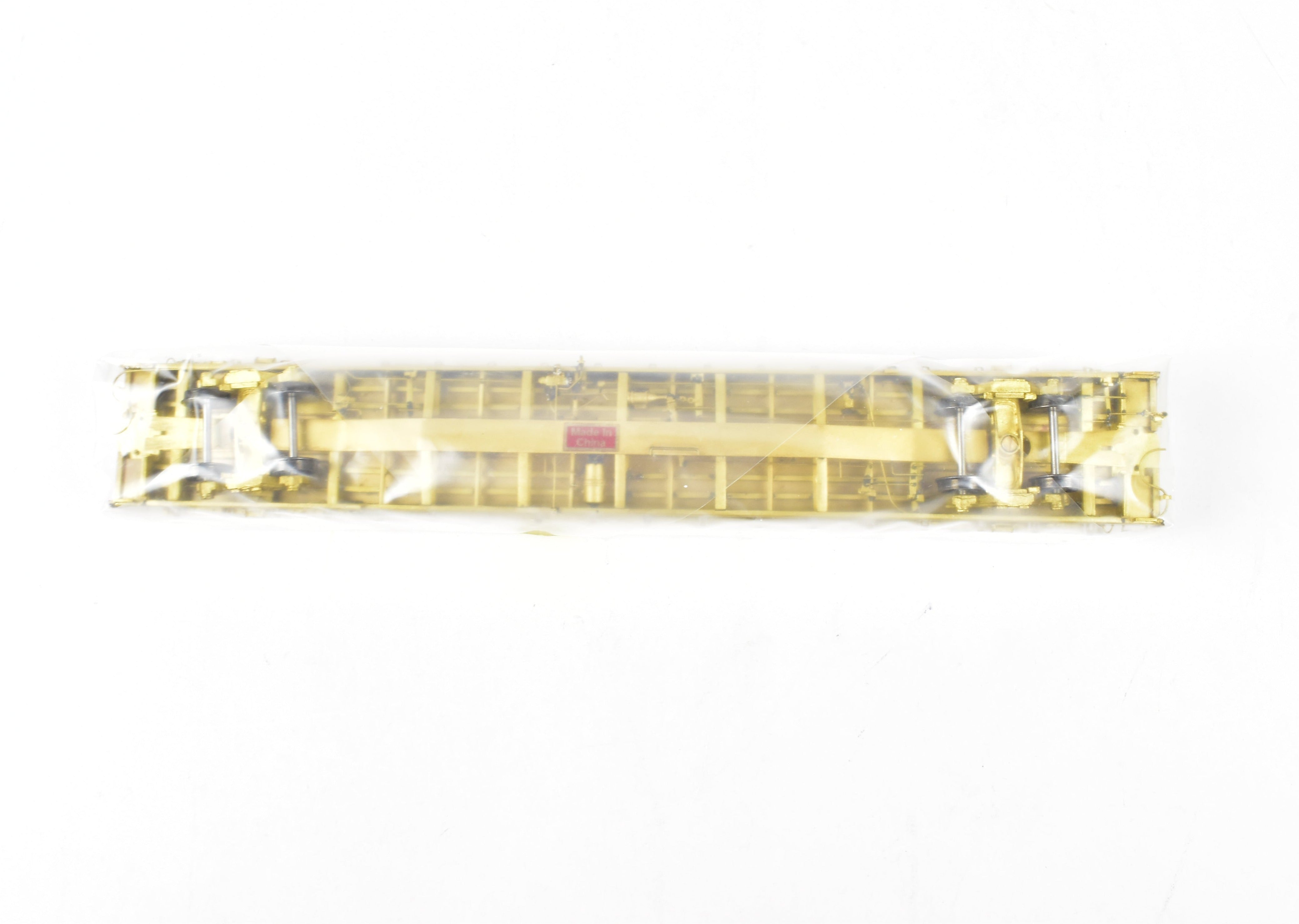 HO Scale Brass OMI - Overland Models, Inc. 68-Foot Finger Rack Flat Car Models for Various Railroads, Numbered from 80246 to 80519