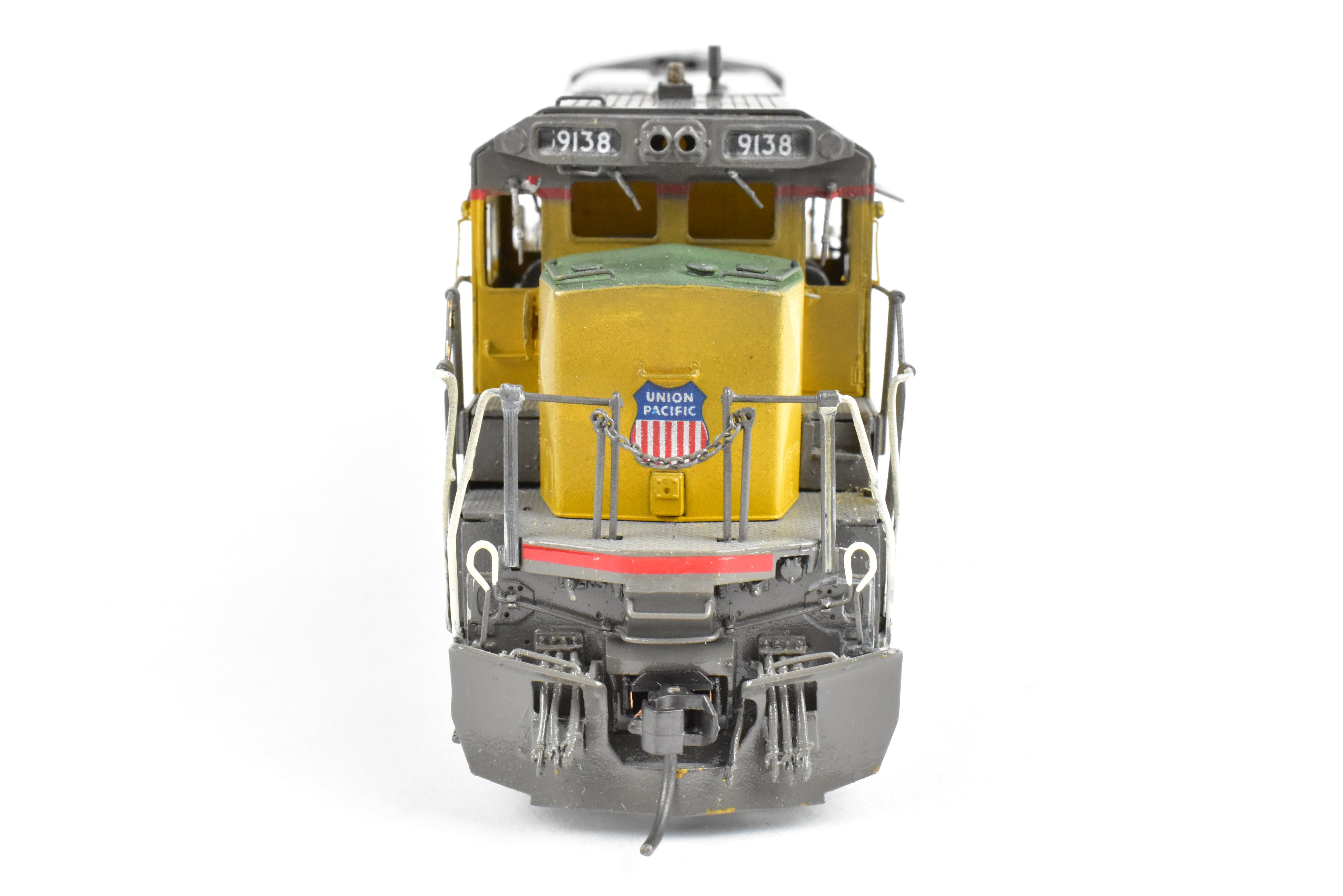 HO Scale Brass Union Pacific GE Dash 8 - 40C Custom Painted Locomotive Model No. 9138 by Overland Models, Inc. with Incorrect Box