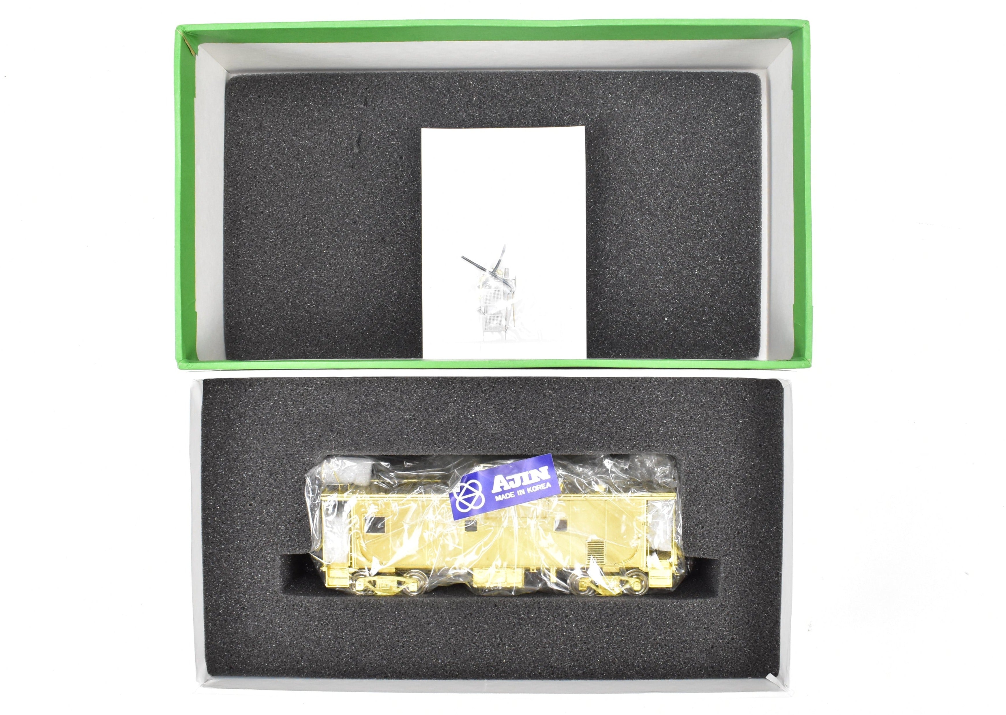 HO Scale Brass Model Railroad Caboose - OMI (Overland Models, Inc.) D&H (Delaware & Hudson) International Wide - Vision Caboose