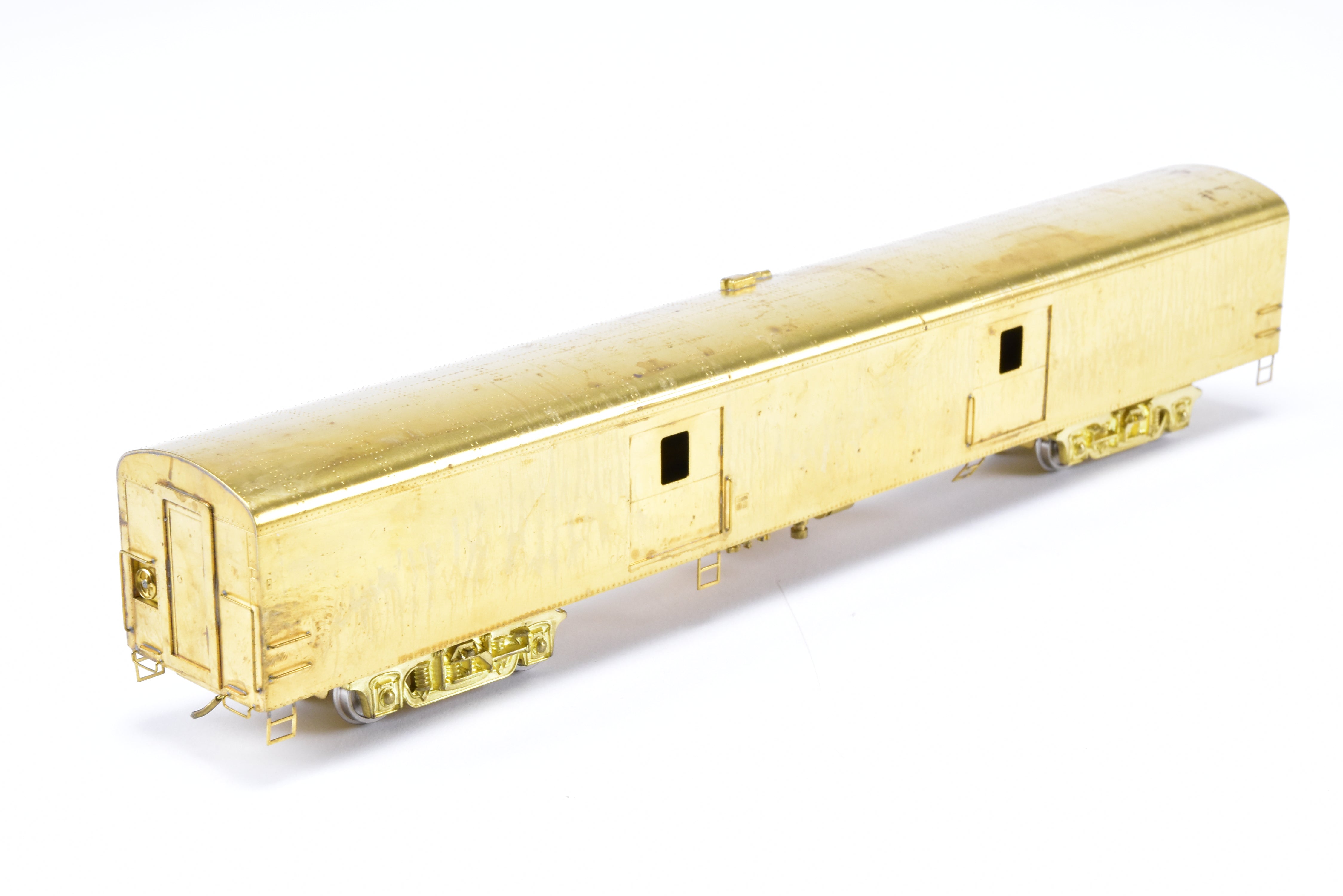 Hi - Country Brass Union Pacific ACF #5664 Baggage Car, Moderate Tarnish