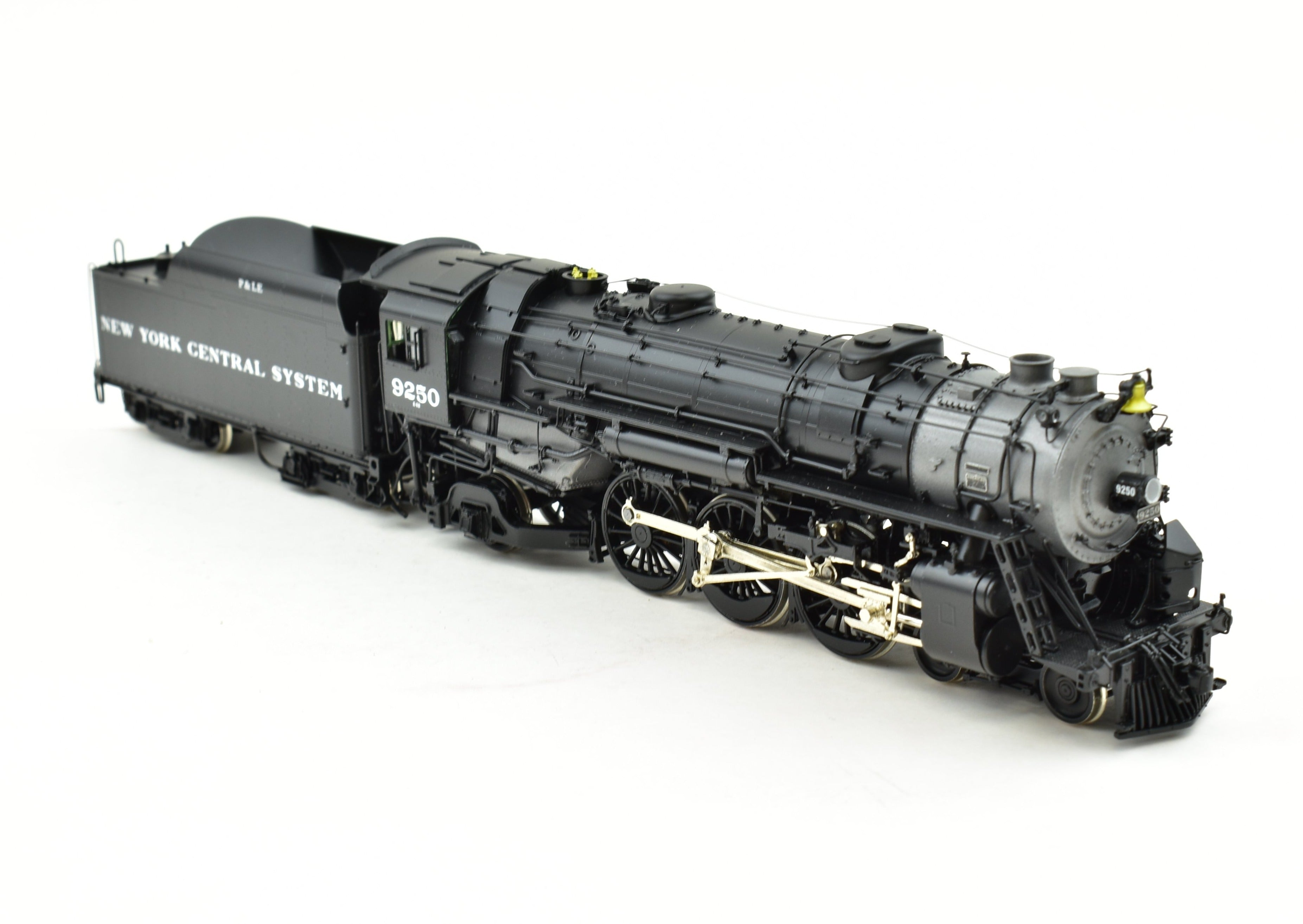 High - Quality HO Scale Brass Conventional Key Imports P&LE - Pittsburgh & Lake Erie K - 6b 4 - 6 - 2 Pacific Steam Locomotive FP #9250 Model