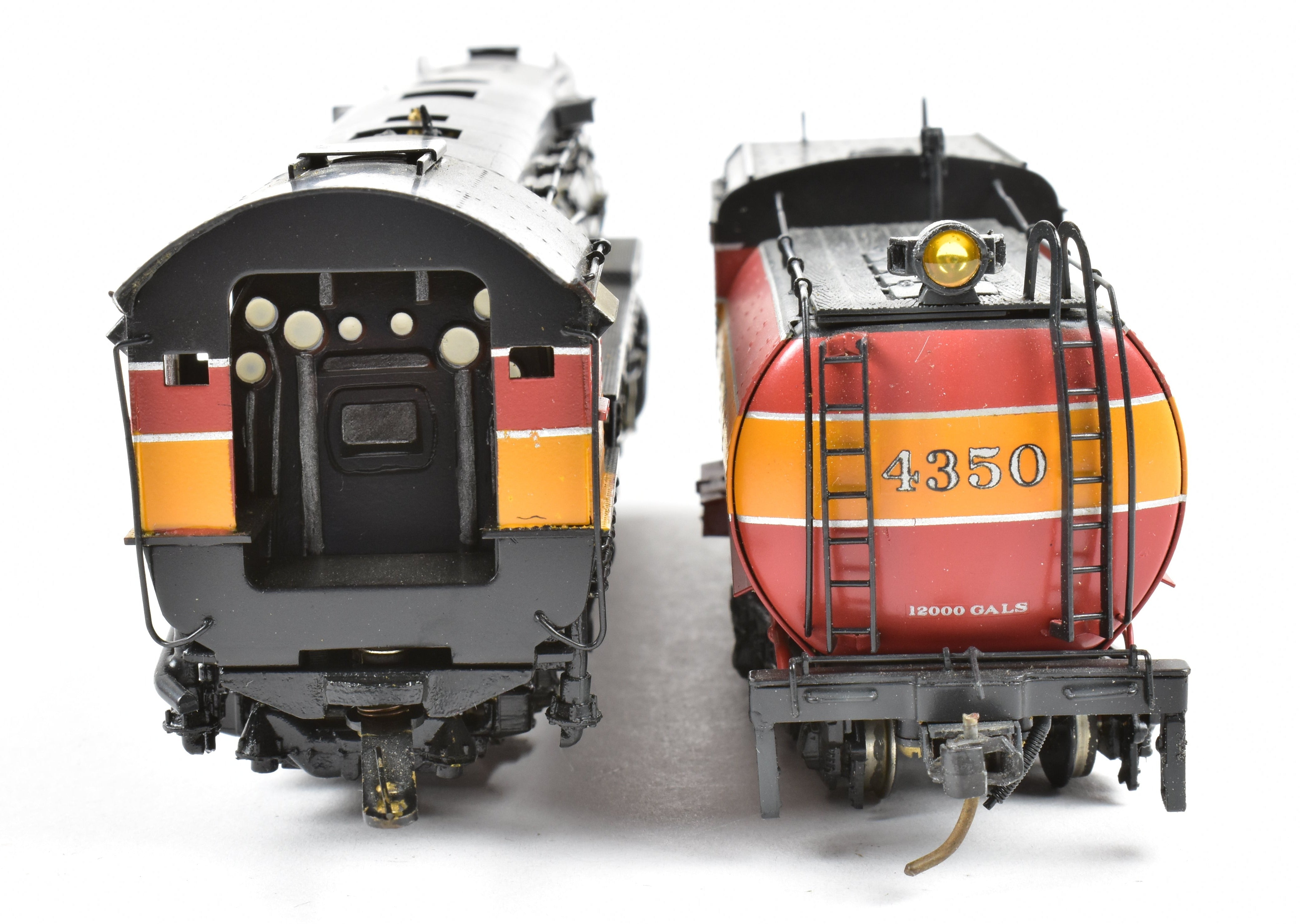 HO Scale Brass Balboa Model Train - Southern Pacific MT - 4 4 - 8 - 2 Mountain Pro Painted with Can Motor Upgrade