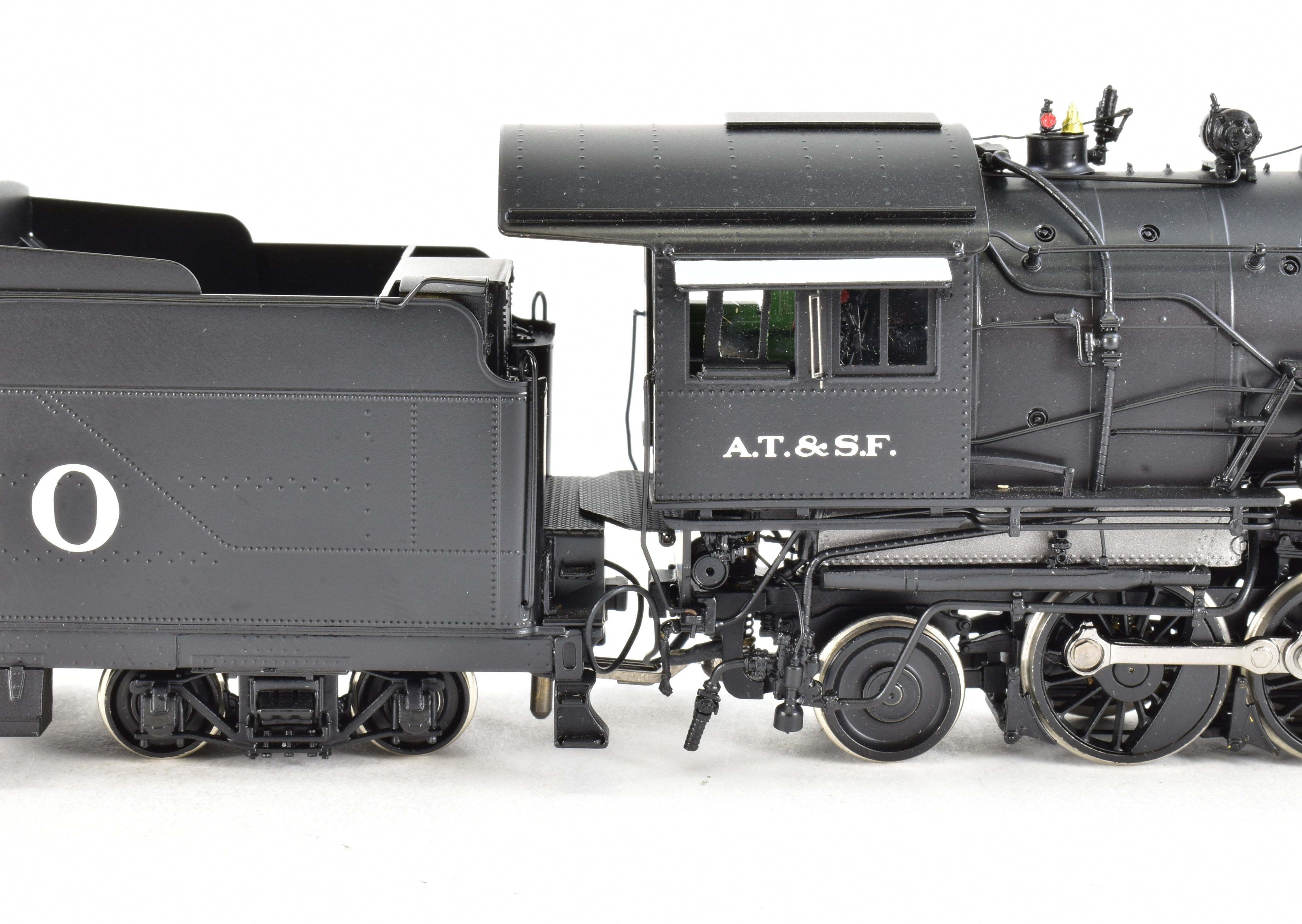 HO Scale Brass ATSF - Santa Fe 2-10-2 #920 Factory Painted Division Point Model