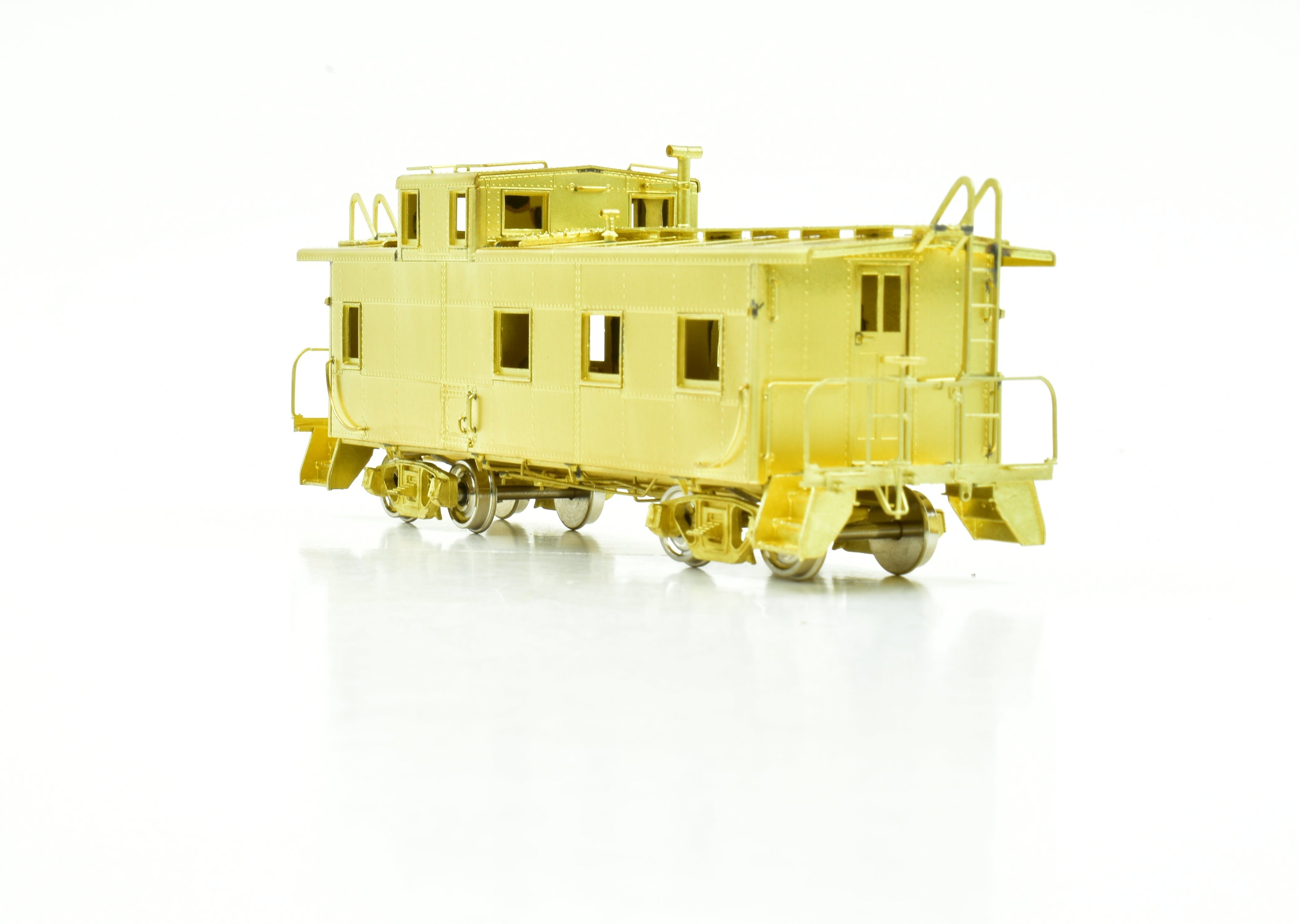 HO Brass MILW - Milwaukee Road Steel Cupola Caboose by OMI with K Brakes