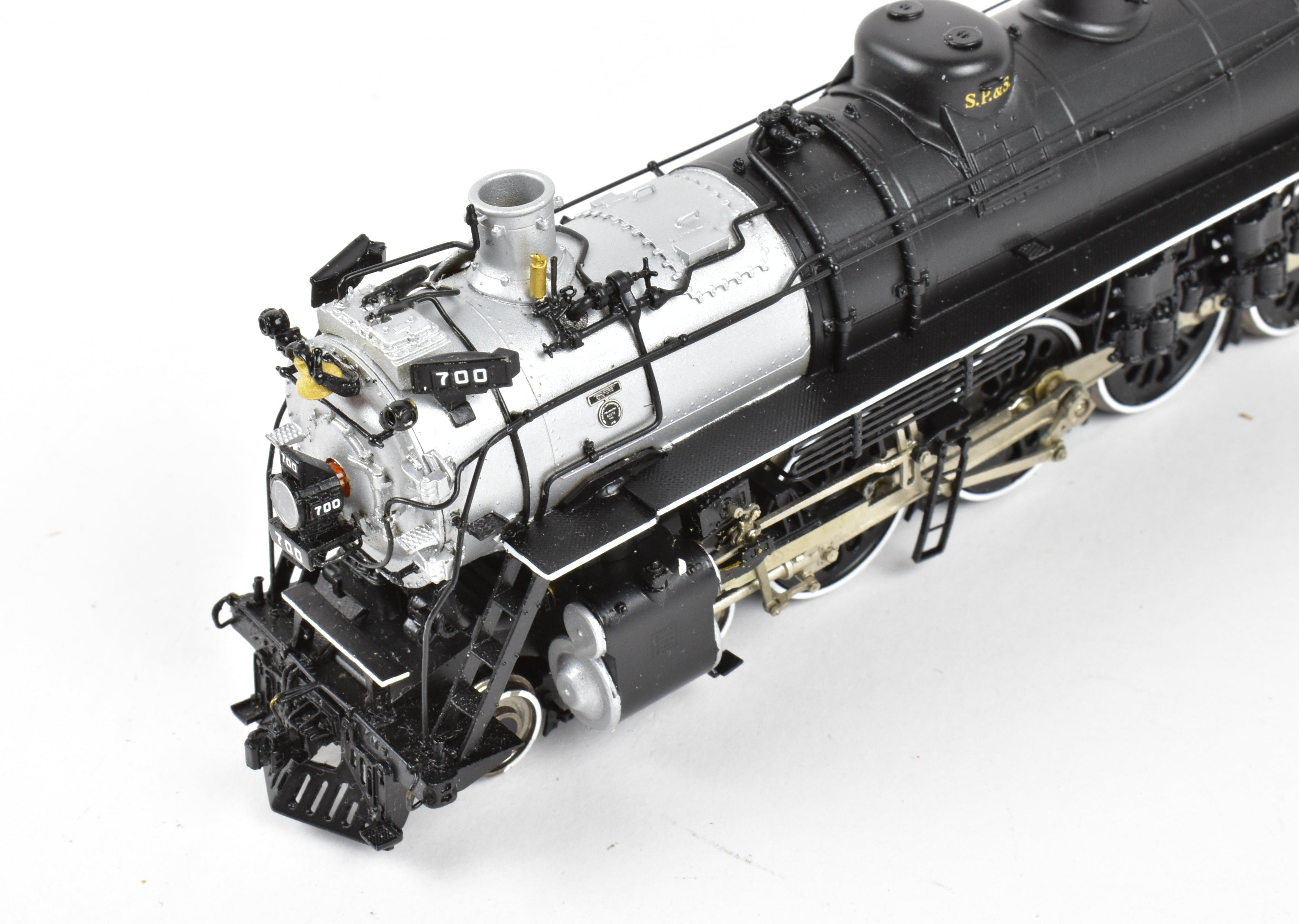 Sunset Models HO Brass SP&S E-1 4-8-4 FP #700 with QSI DCC & Sound