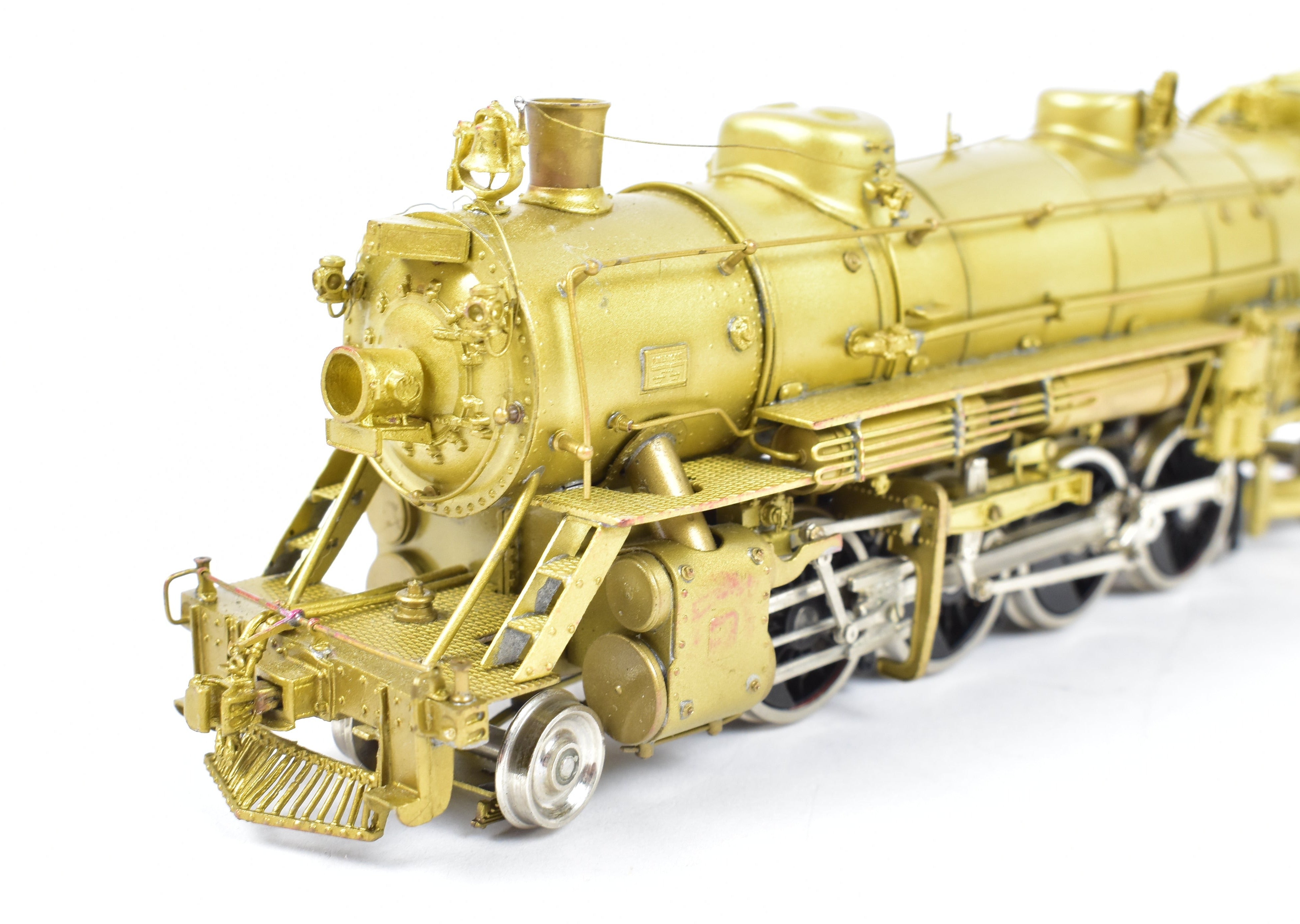 HO Scale Brass Model Train - Key Imports GTW Grand Trunk Western 3700 2-8-2 Mikado Engine