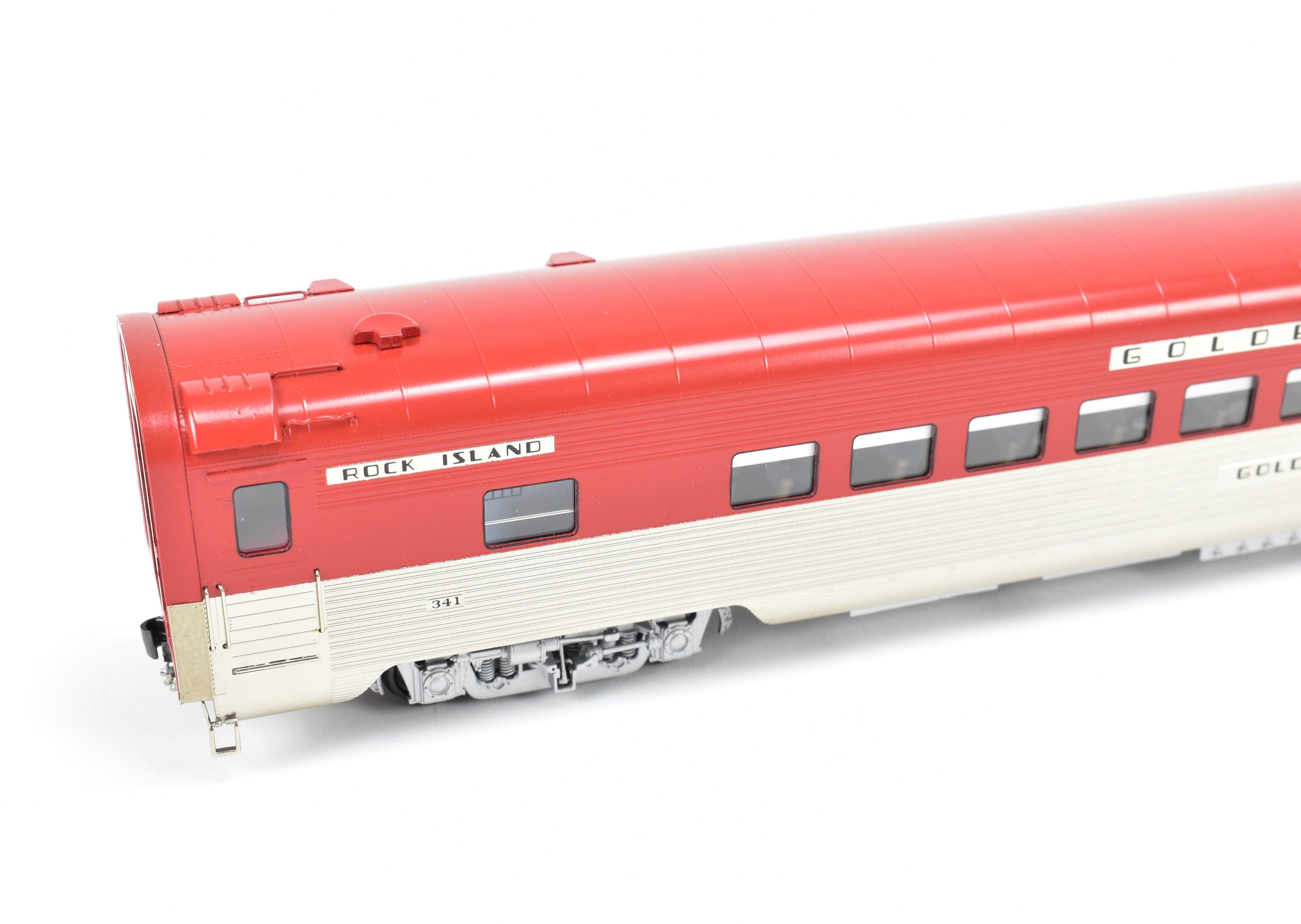 HO Scale Brass Challenger Imports CRI&P/SP 10-Car Passenger Train Set Factory Painted - Incomplete, Rock Island and Southern Pacific Golden State Edition