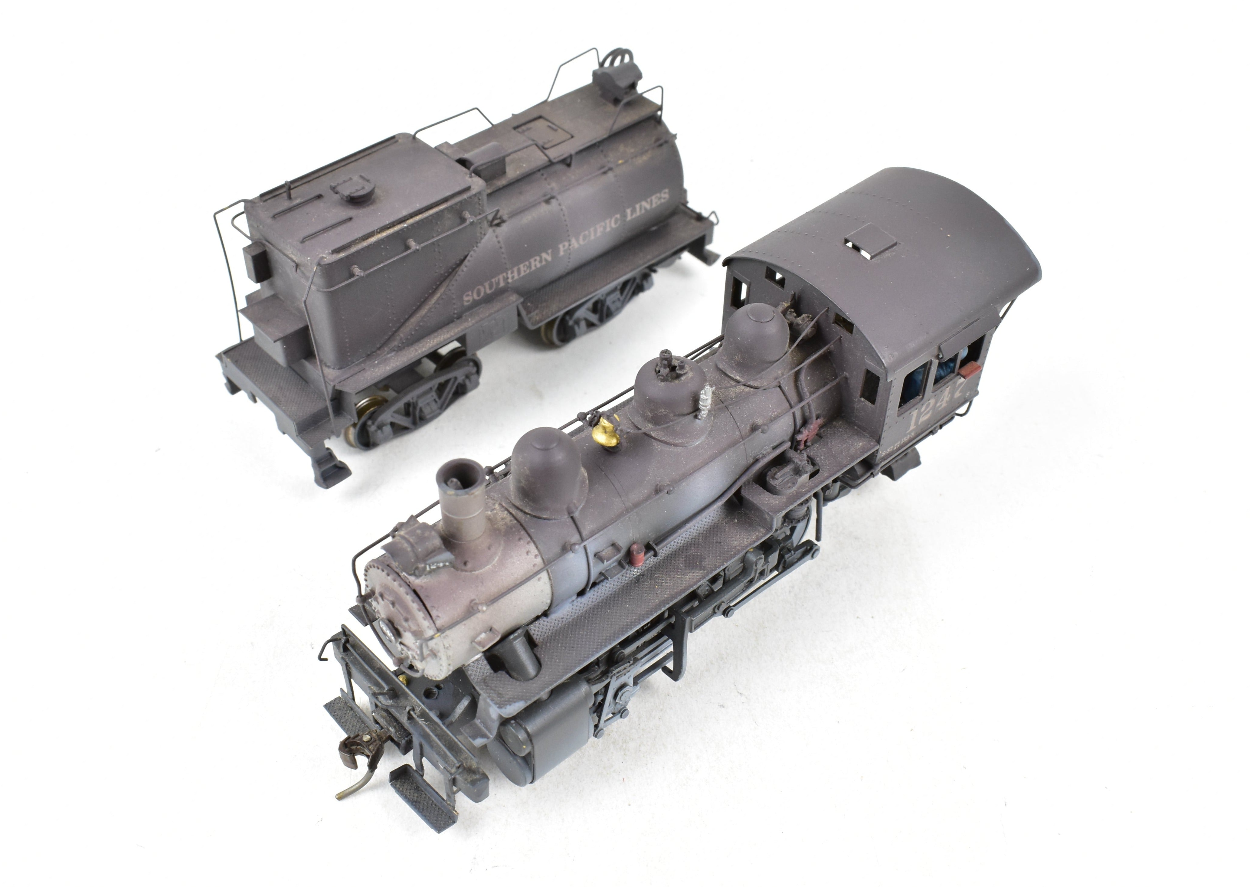 HO Scale Brass Balboa Model Train - Southern Pacific S - 12 0 - 6 - 0 Switcher with Custom Painted Finish