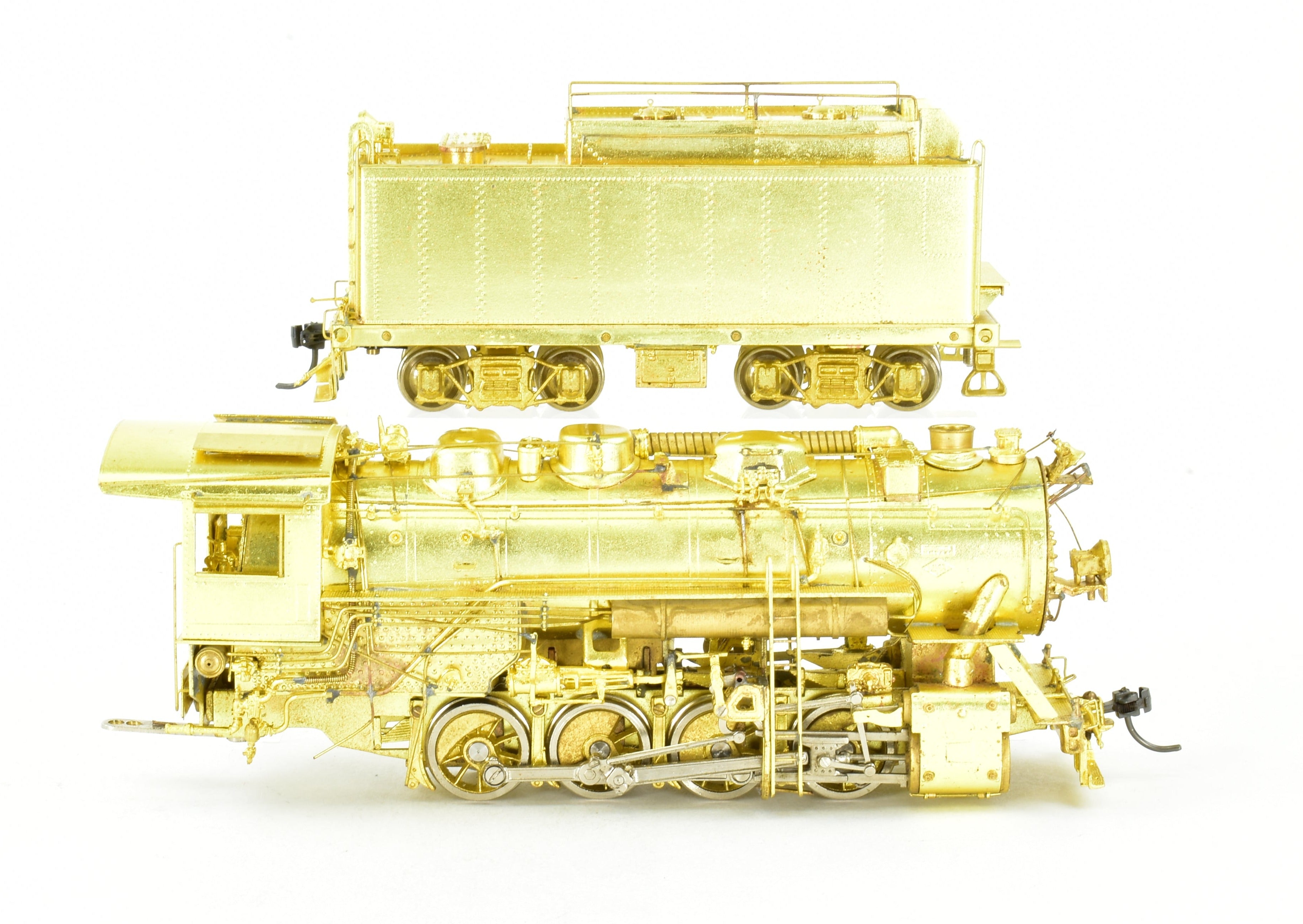 HO Scale Brass Hallmark Models Missouri Kansas Texas C-2-A 0-8-0 Switcher Locomotive Model
