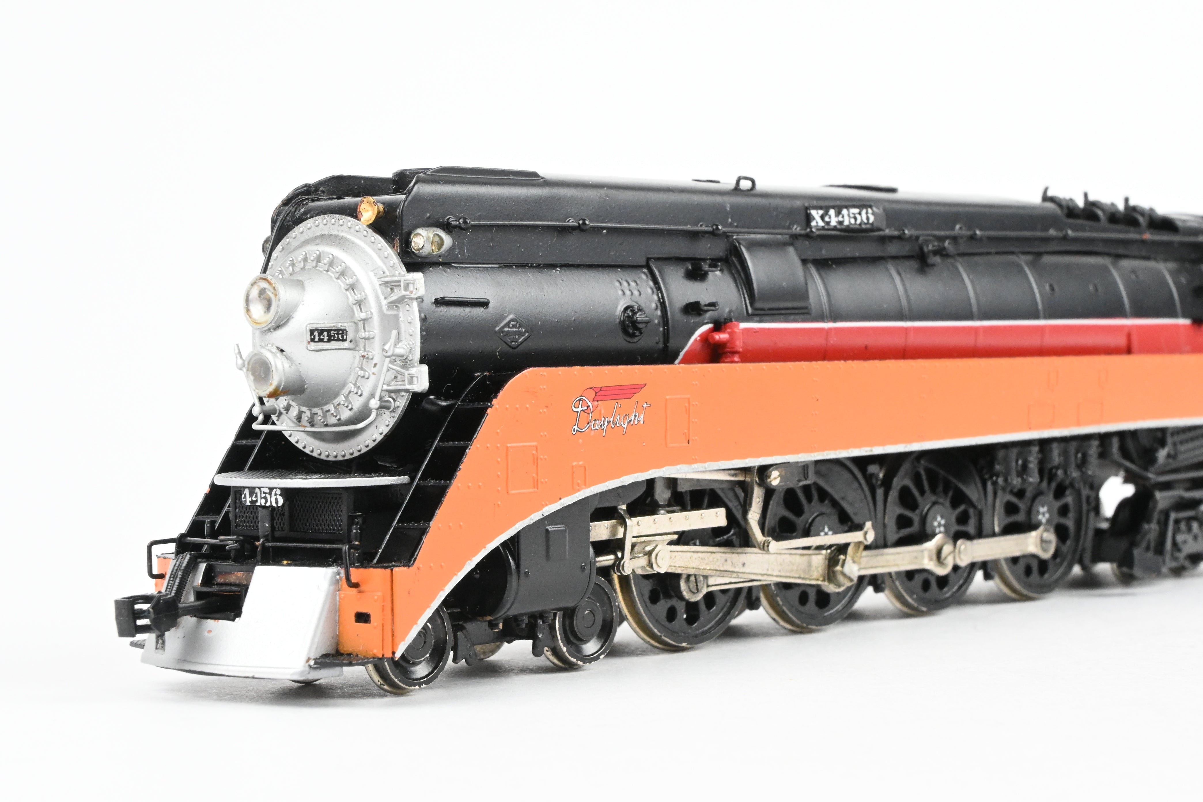 HO Scale Brass Model Train by Westside Model Co., Representing Southern Pacific Class GS - 4 4 - 8 - 4 Locomotive, Factory Painted in Daylight Scheme with #4456, Equipped with Tsunami2 DCC and Sound System